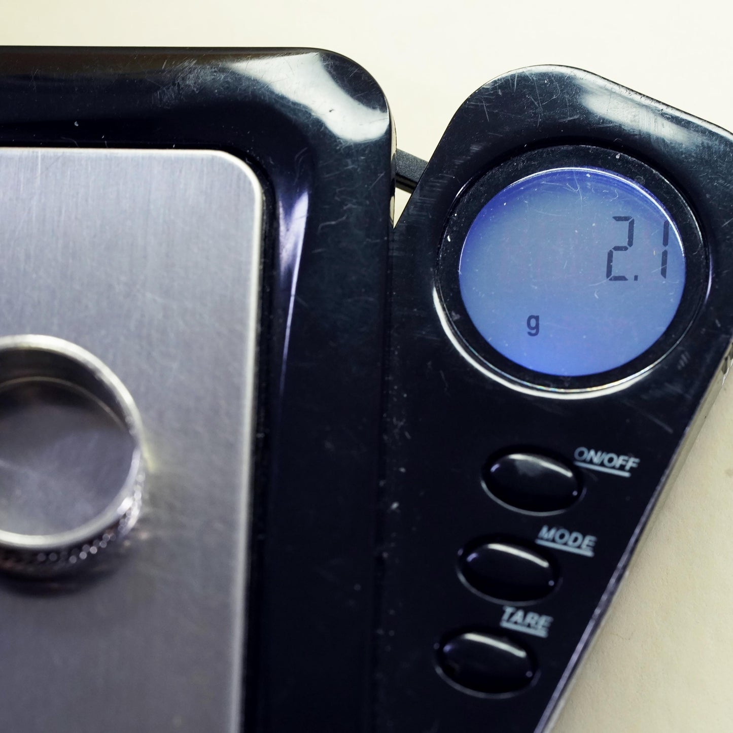 Size 5.5, Vintage two tone Sterling silver ring, 925 band with copper spiral