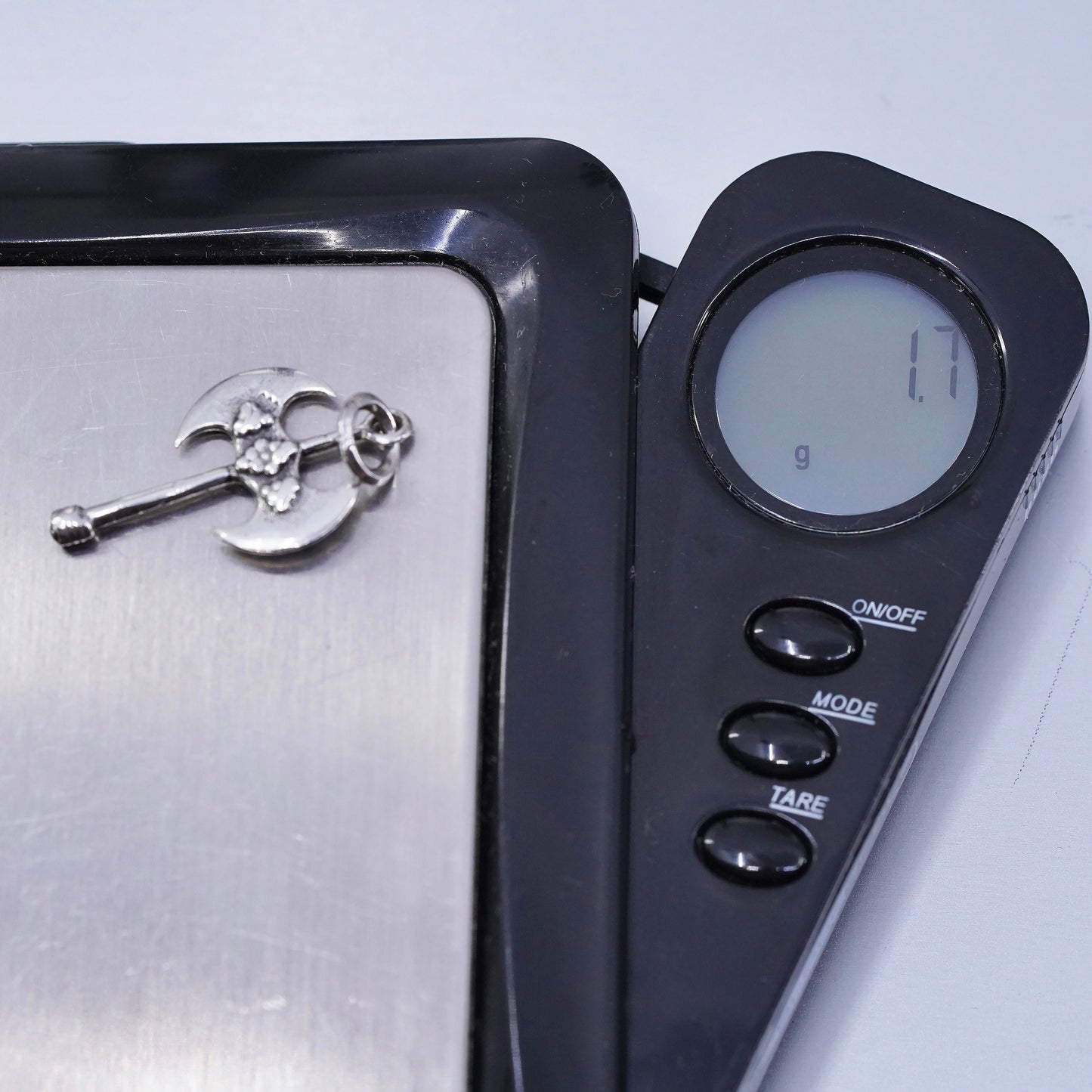 Vintage Sterling silver handmade 925 axe charm