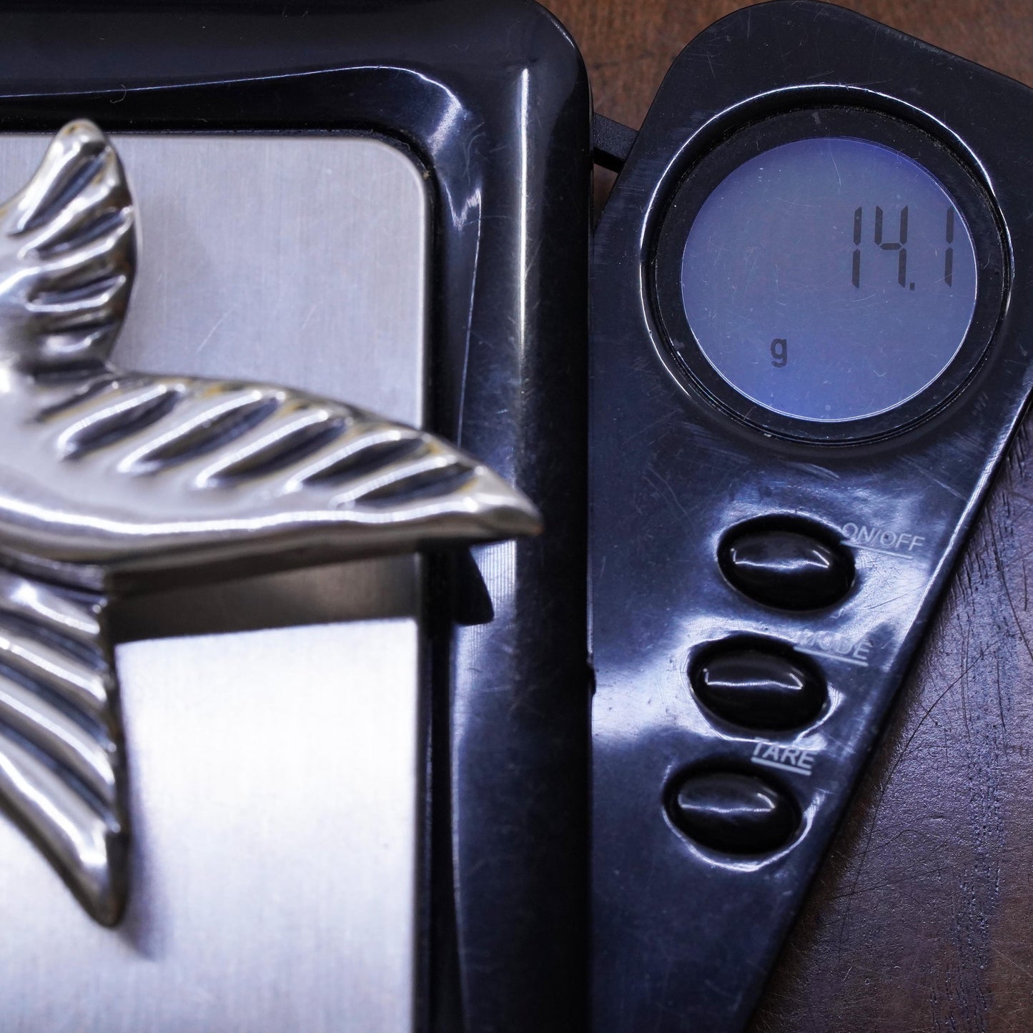 Vintage southwestern Mexican handmade sterling 925 silver bird Geese brooch pin