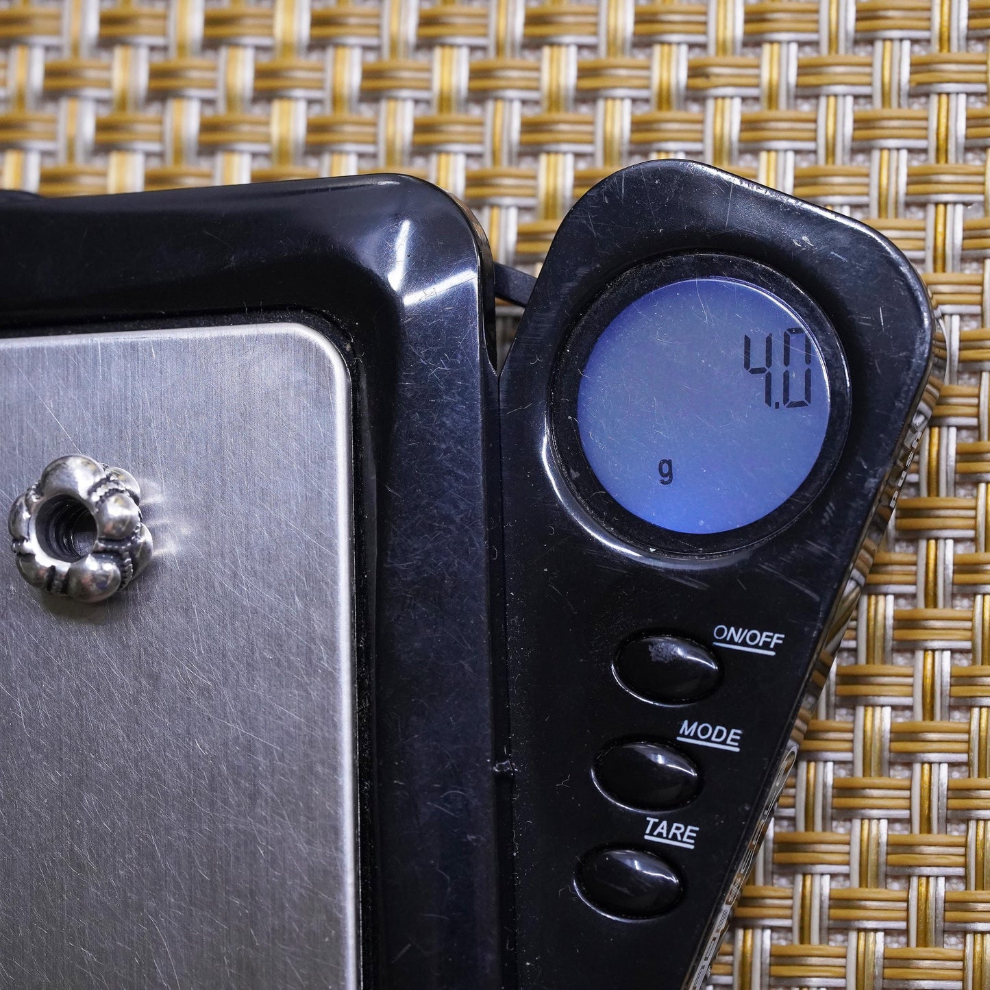 Vintage ALE Sterling 925 silver handmade charm pendant with peridot