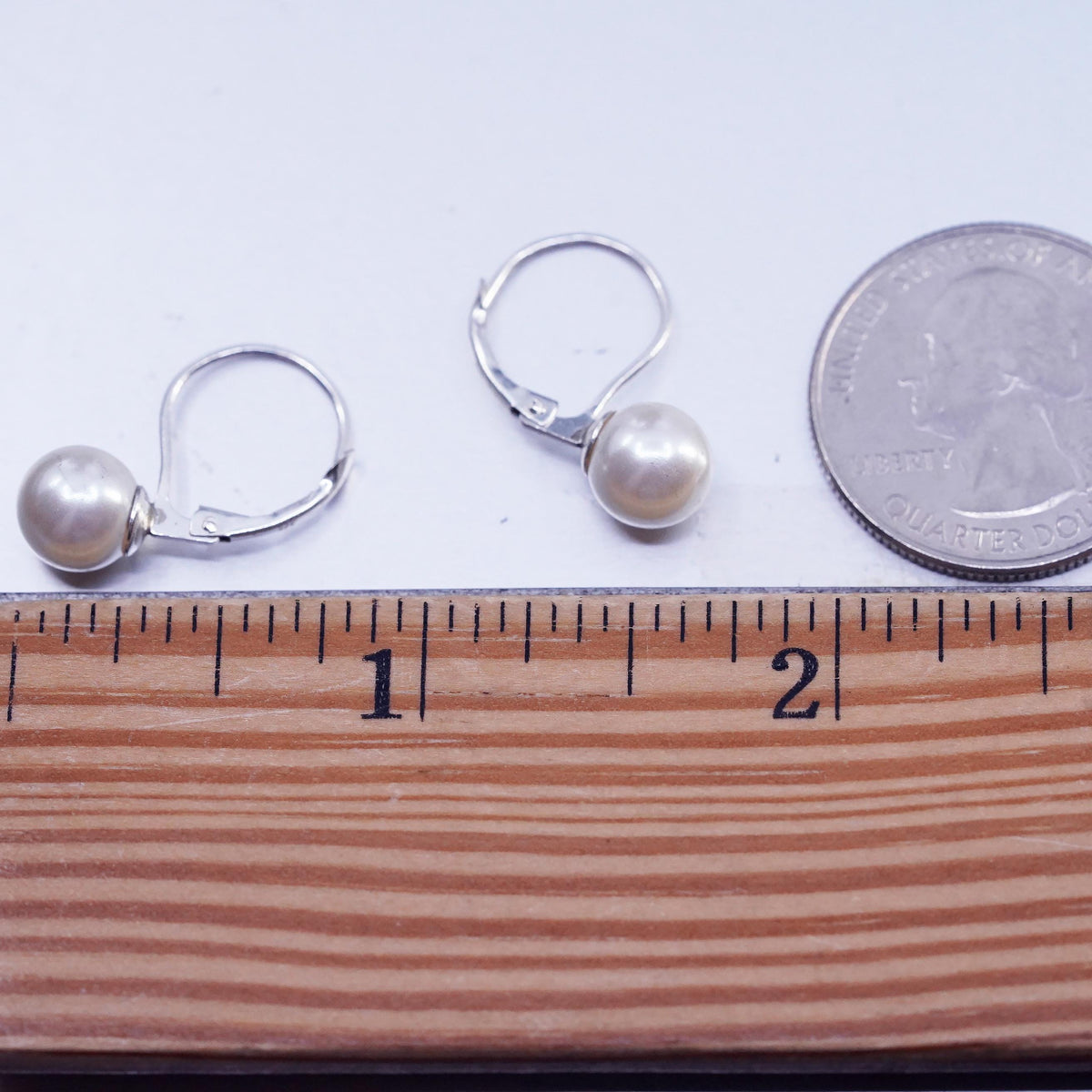 vintage Sterling silver 925 handmade earrings