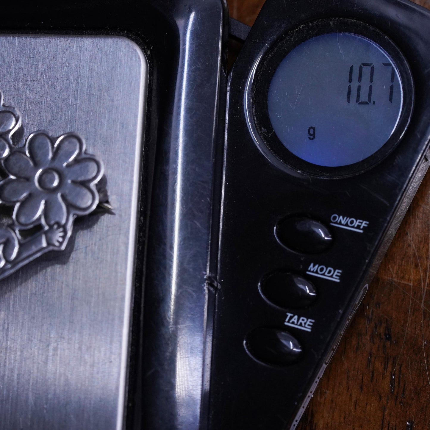 Vintage sterling silver handmade brooch, 925 save the children pin