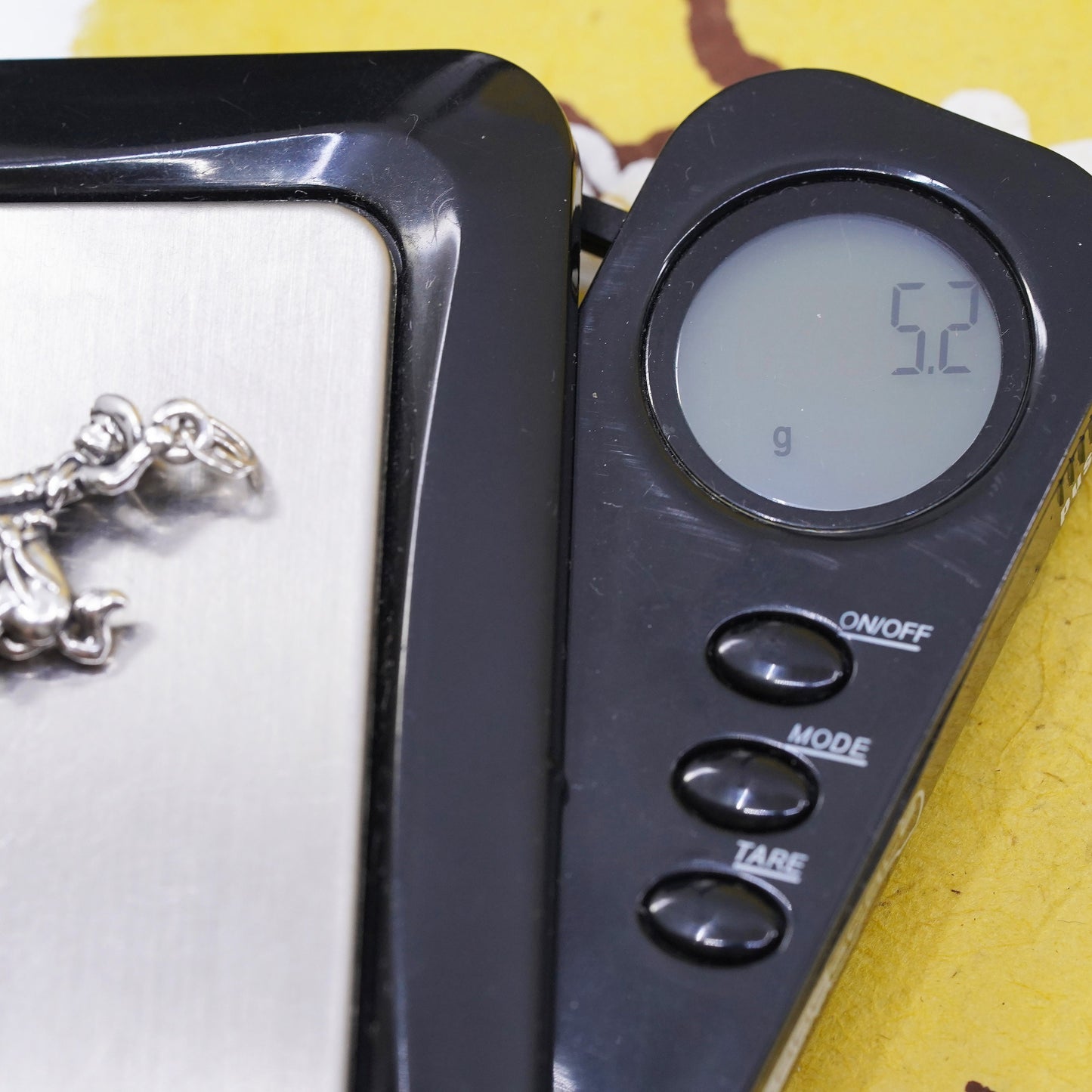 Vintage sterling silver handmade pendant, 925 silver western cowboy with charm