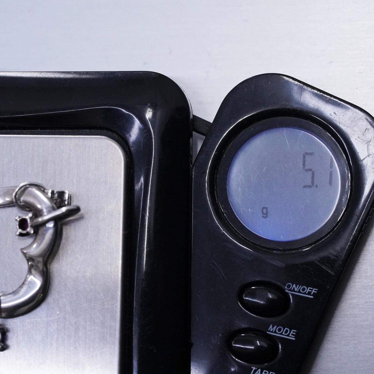 Lenox Sterling Silver Sliding ruby diamond Charm Pendant Heart Multi Birthstone