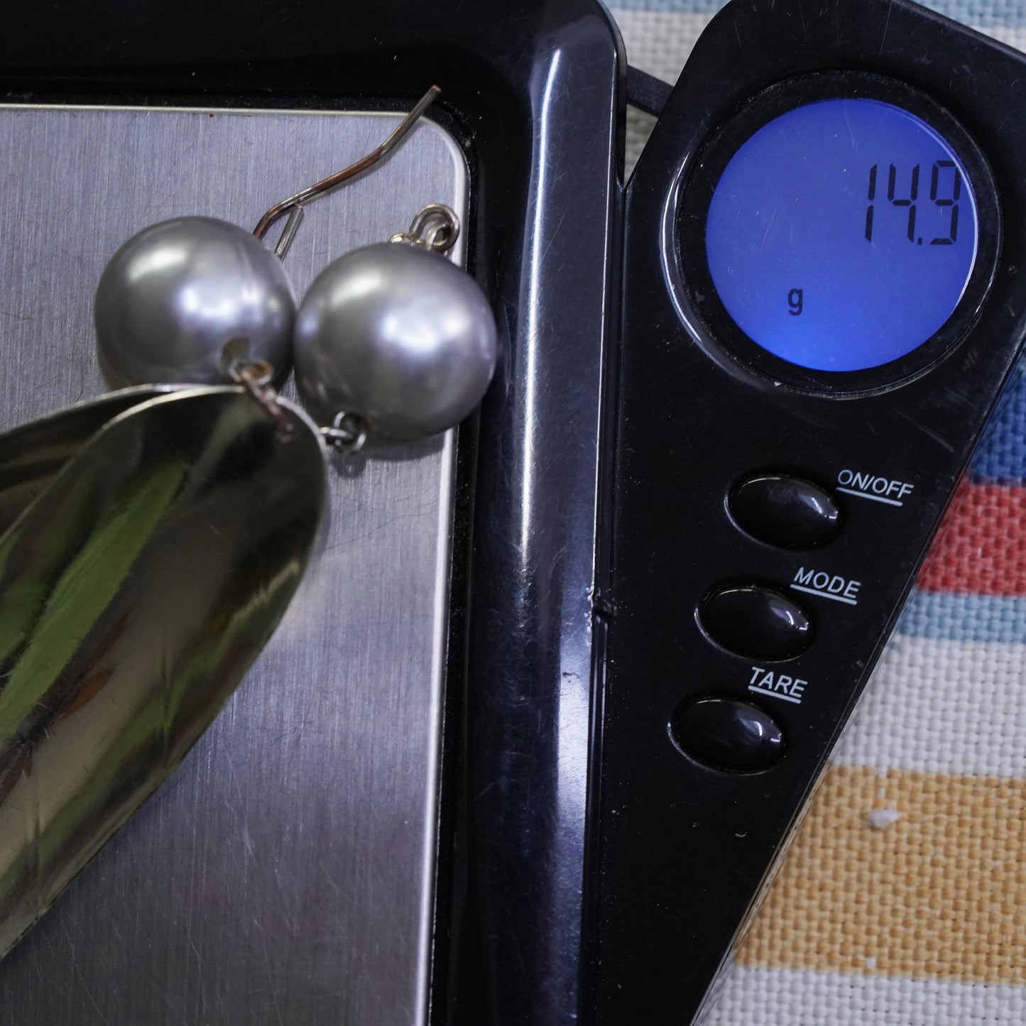 Native American southwestern Sharon Cisco Sterling 925 silver earrings feather