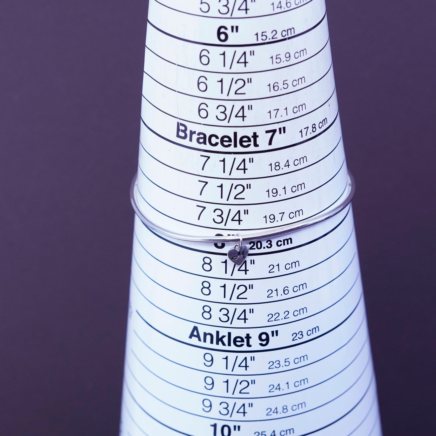 ralph lauren Sterling 925 silver bracelet bangle with charms “creative harmony