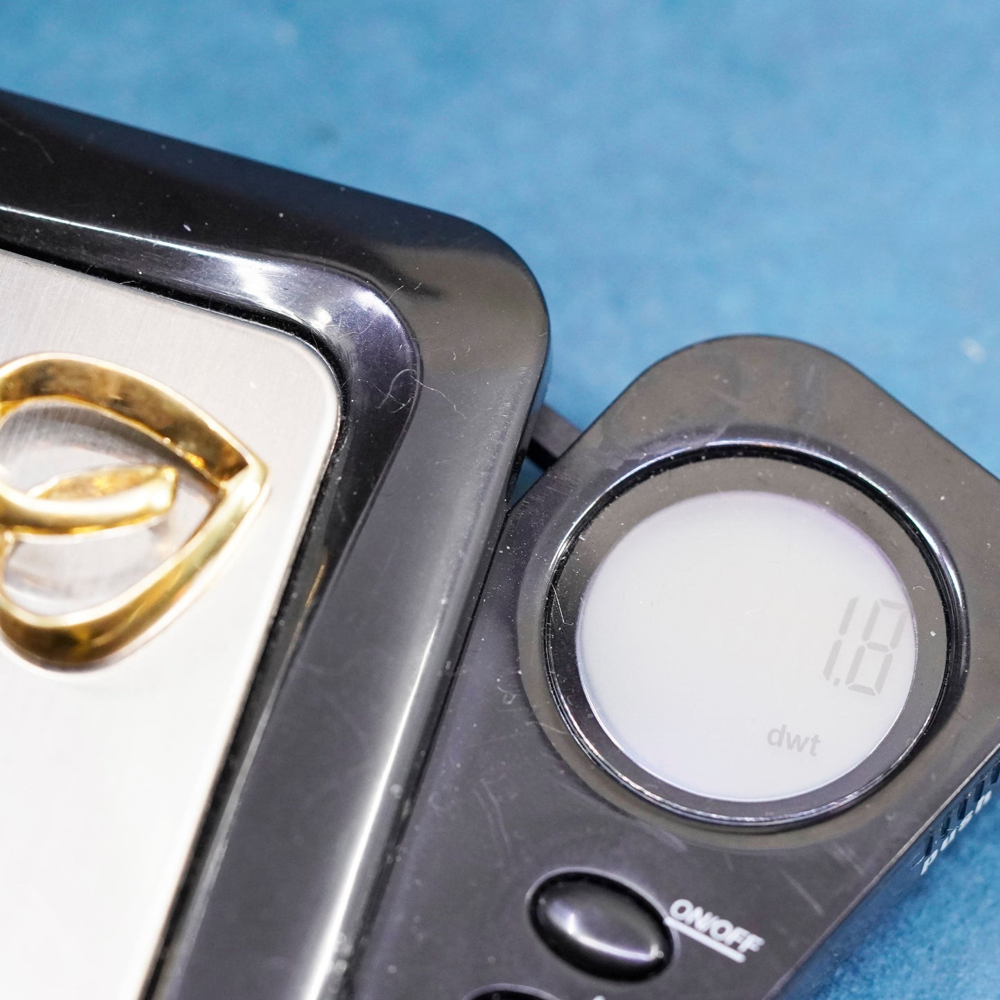 Vintage vermeil gold over Sterling silver handmade pedant, 925 heart