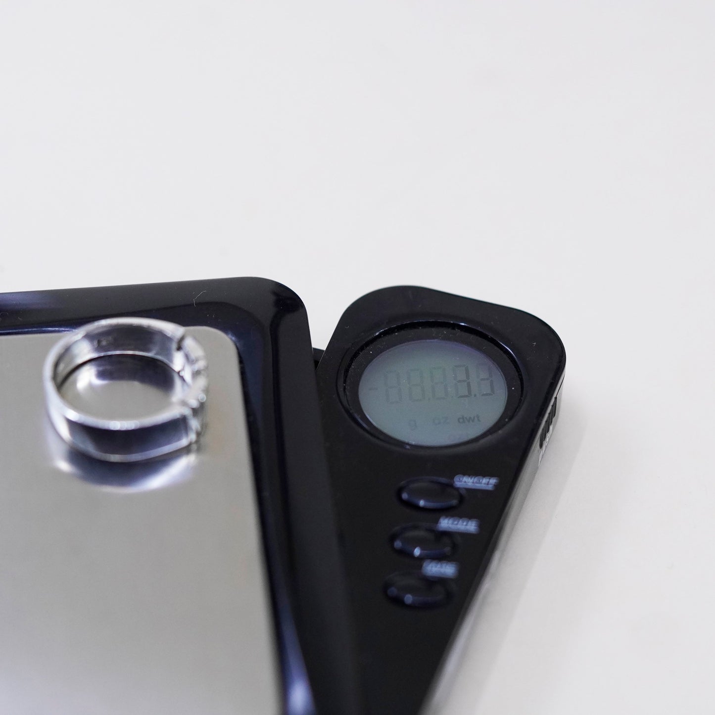 Size 7, vintage sterling silver handmade ring, 925 moe girl band