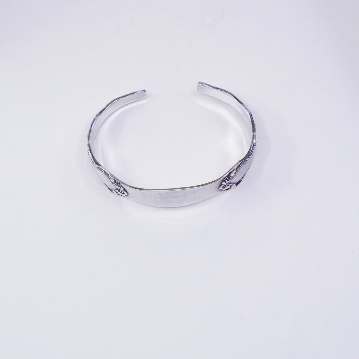 6.75”, Vintage Reed & Barton Sterling silver Handmade spoon bracelet, 925 cuff