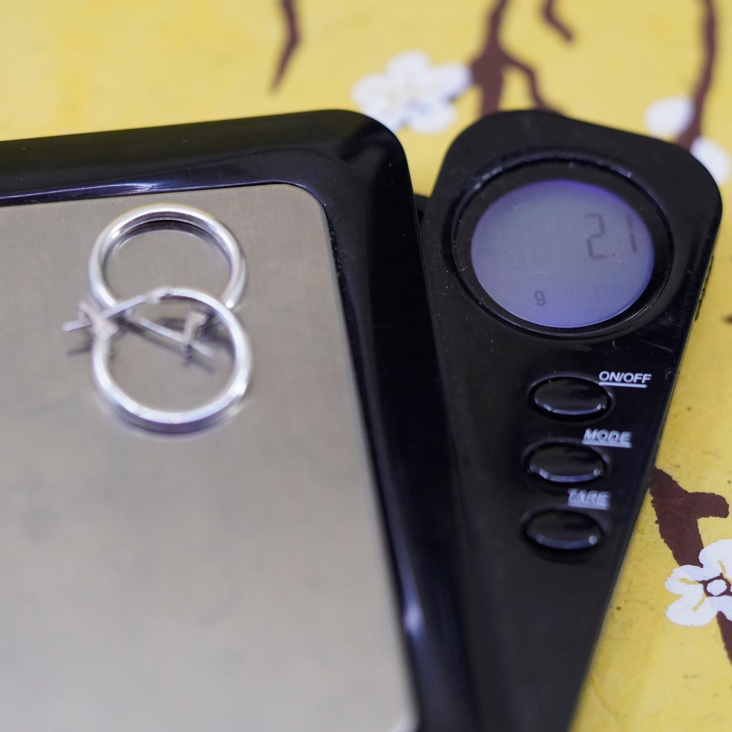 0.5”, Vintage Sterling 925 silver handmade earrings, 925 hoops