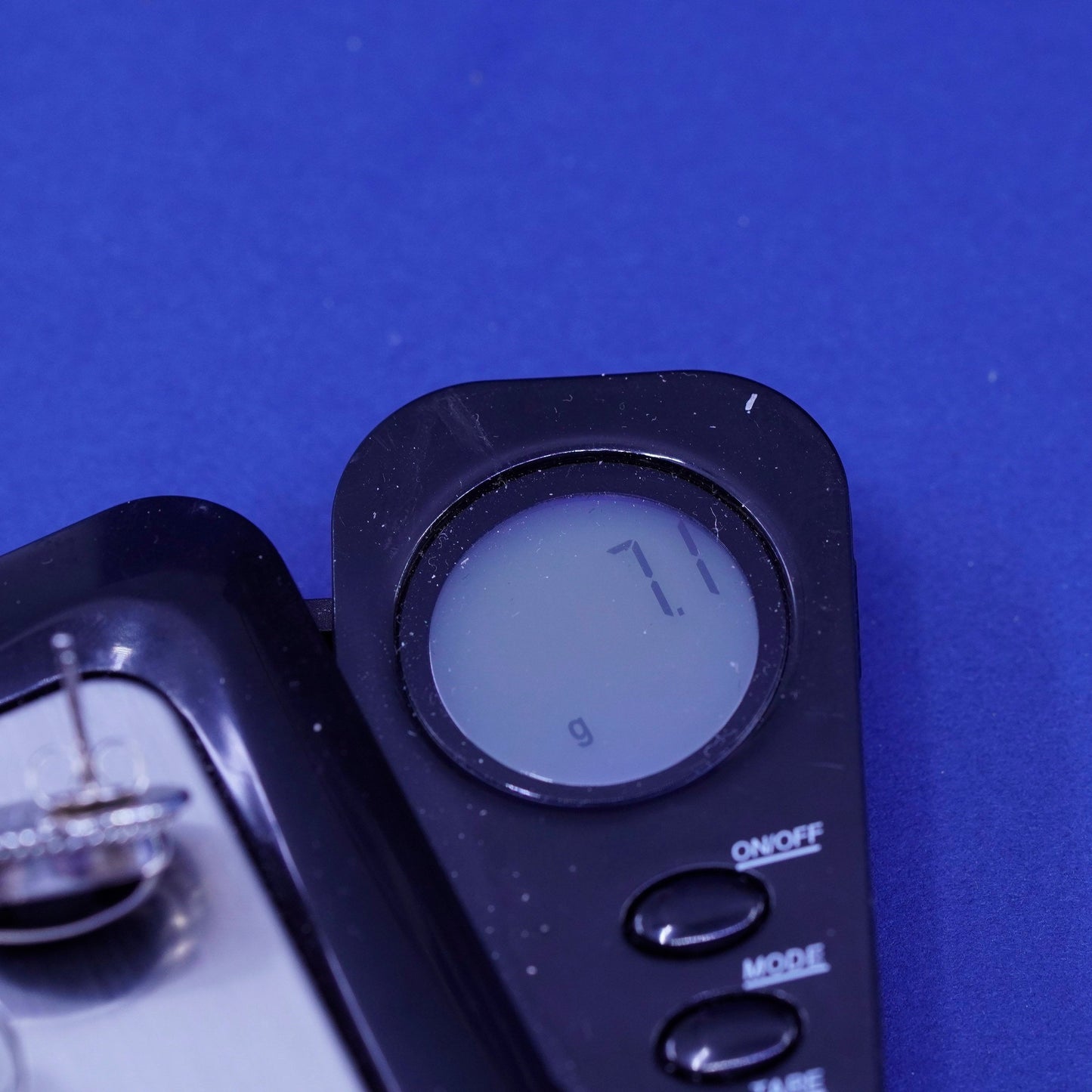 Native American Navajo arkie nelson Sterling silver earrings, 925 studs onyx