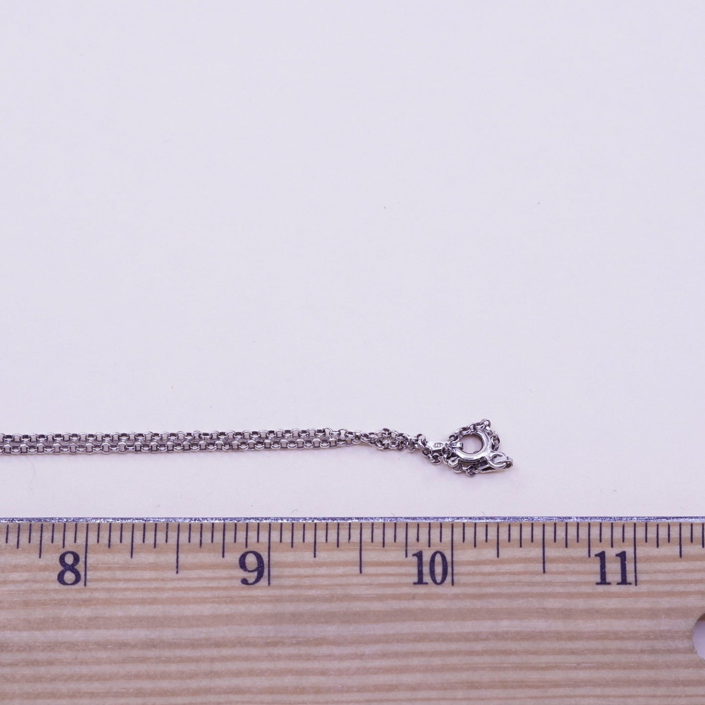 20”, sterling silver necklace, 925 circle chain claddagh heart Pendant