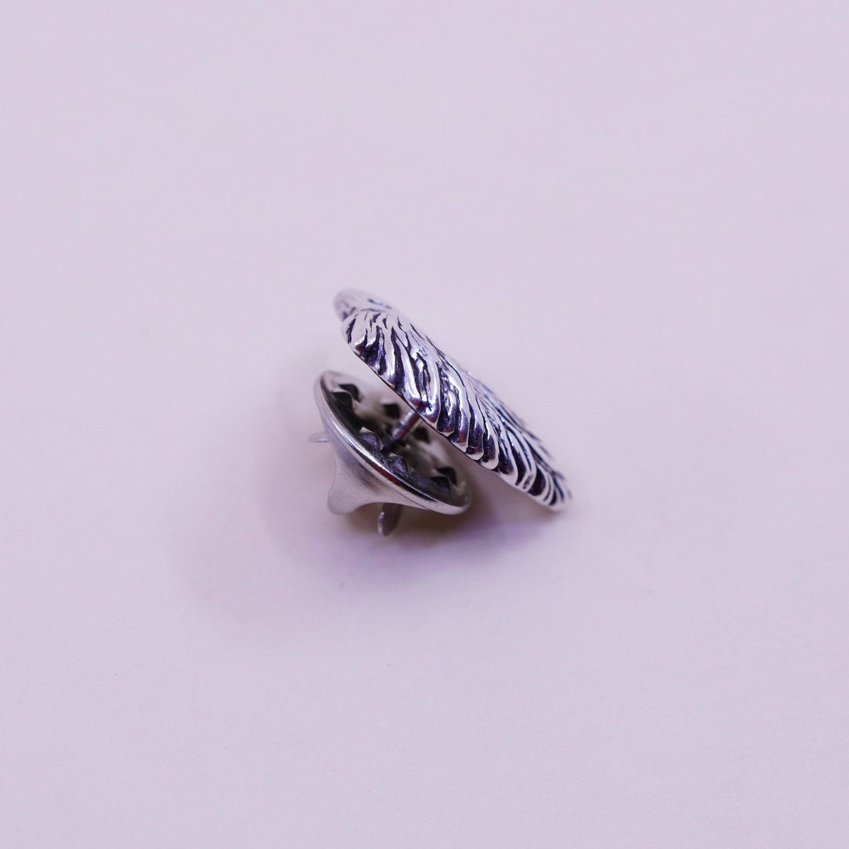 Vintage Mexico sterling silver handmade brooch, 925 bird Eagle head pin