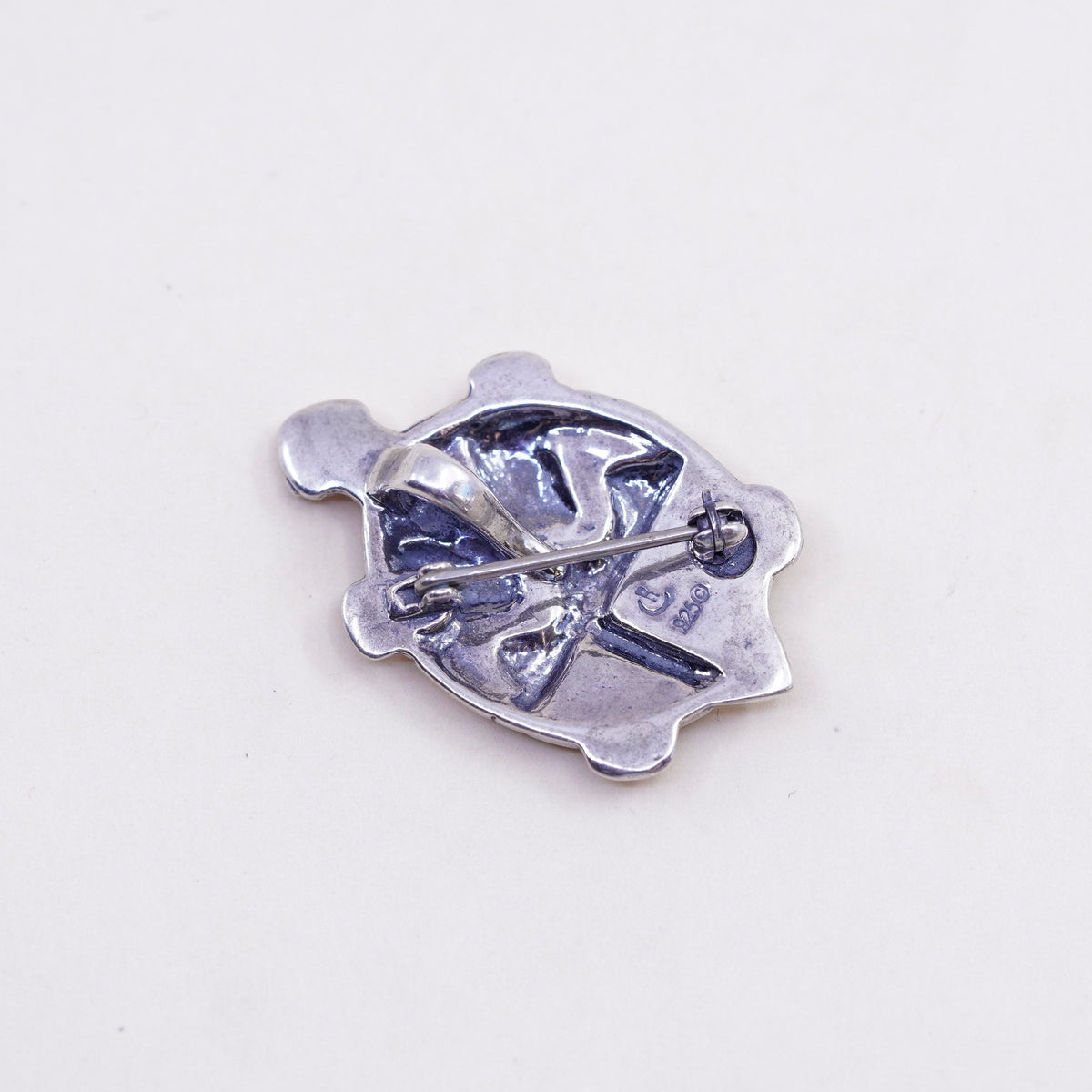 Relios Carolyn pollack handmade pendant sterling silver, 925 turtle turquoise