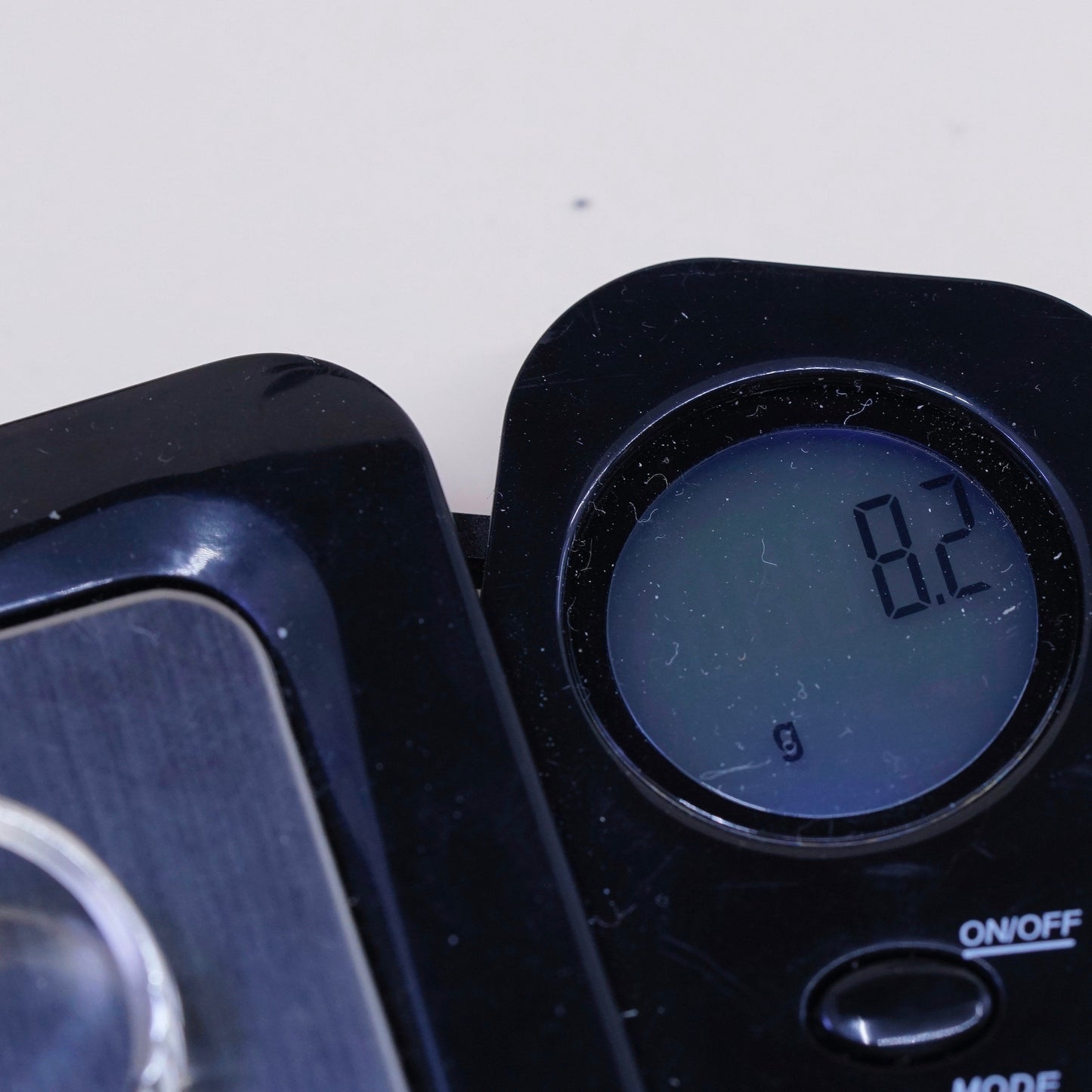 Size 7, vtg JRY sterling silver handmade ring, mexico 925 cable with amethyst