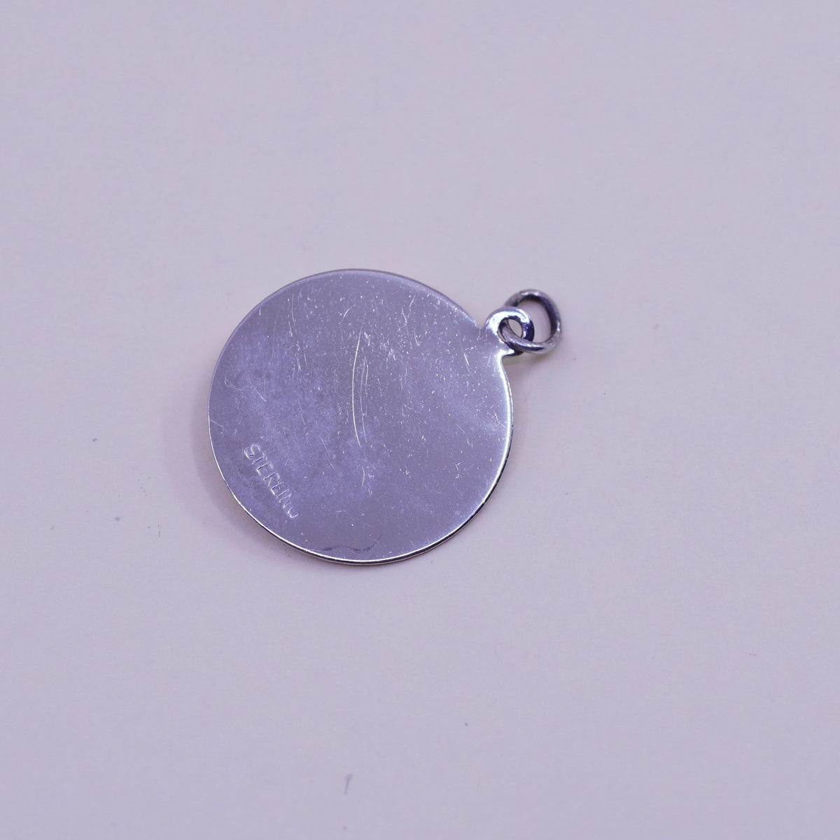 Vintage sterling silver charm, 925 New Jersey Atlantic City pendant