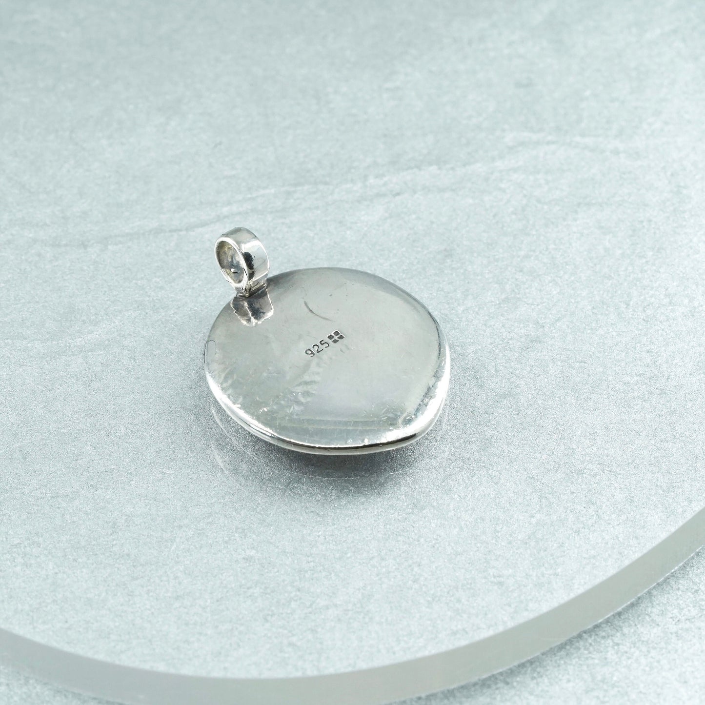 Vintage Sterling silver charm, 925 disc “a friend is who knows song in heart
