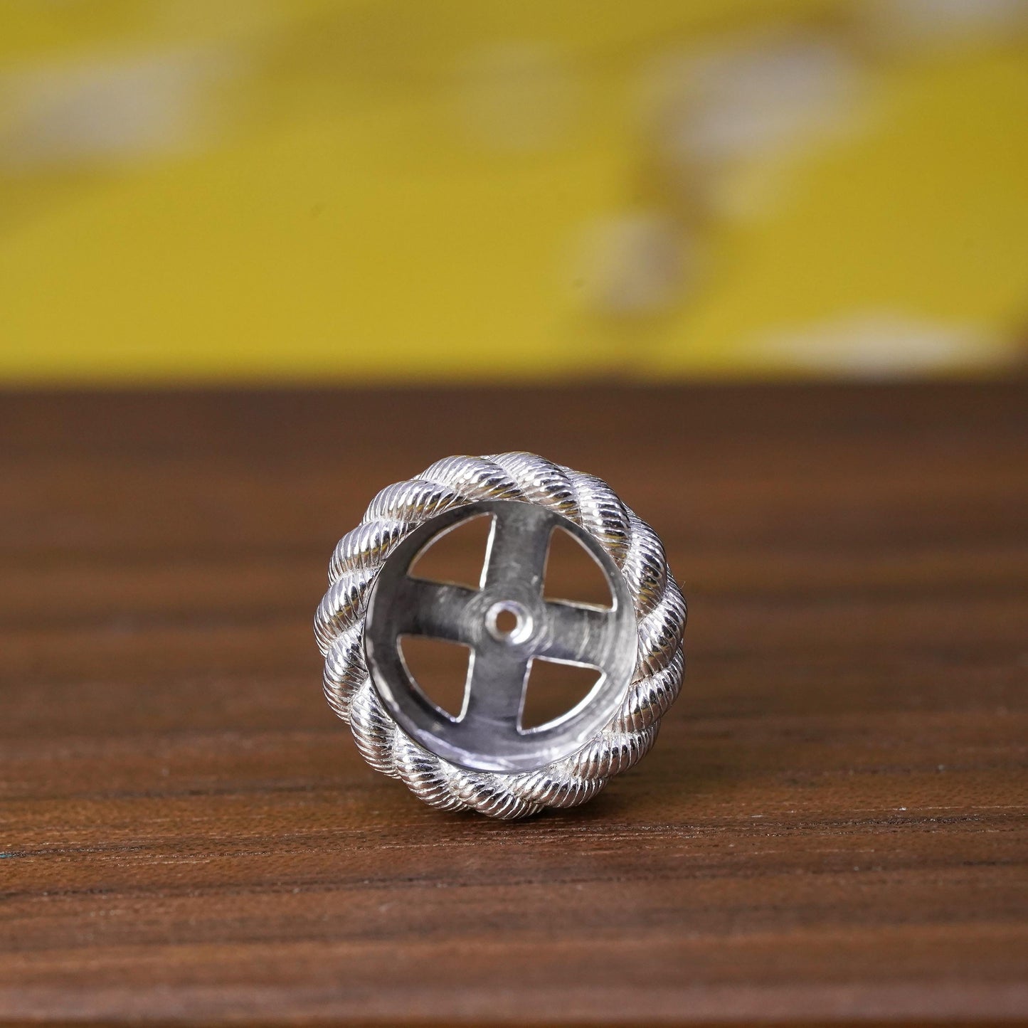 Judith Ripka Sterling silver handmade earrings, 925 cable earring jackets