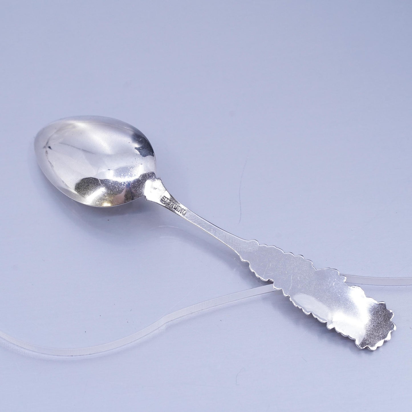 VTG southwestern Sterling 925 silver spoon embossed Atlantic City Steel Pier