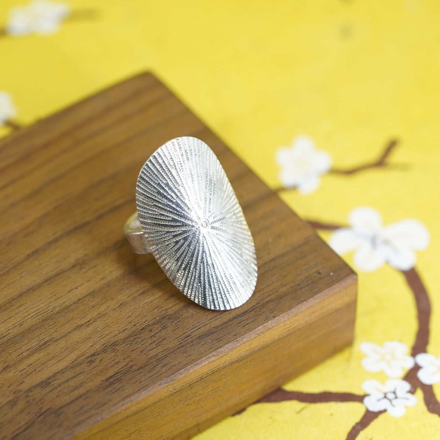 Size 6.25, mexico Taxco Sterling 925 silver ring, statement 925 modern band