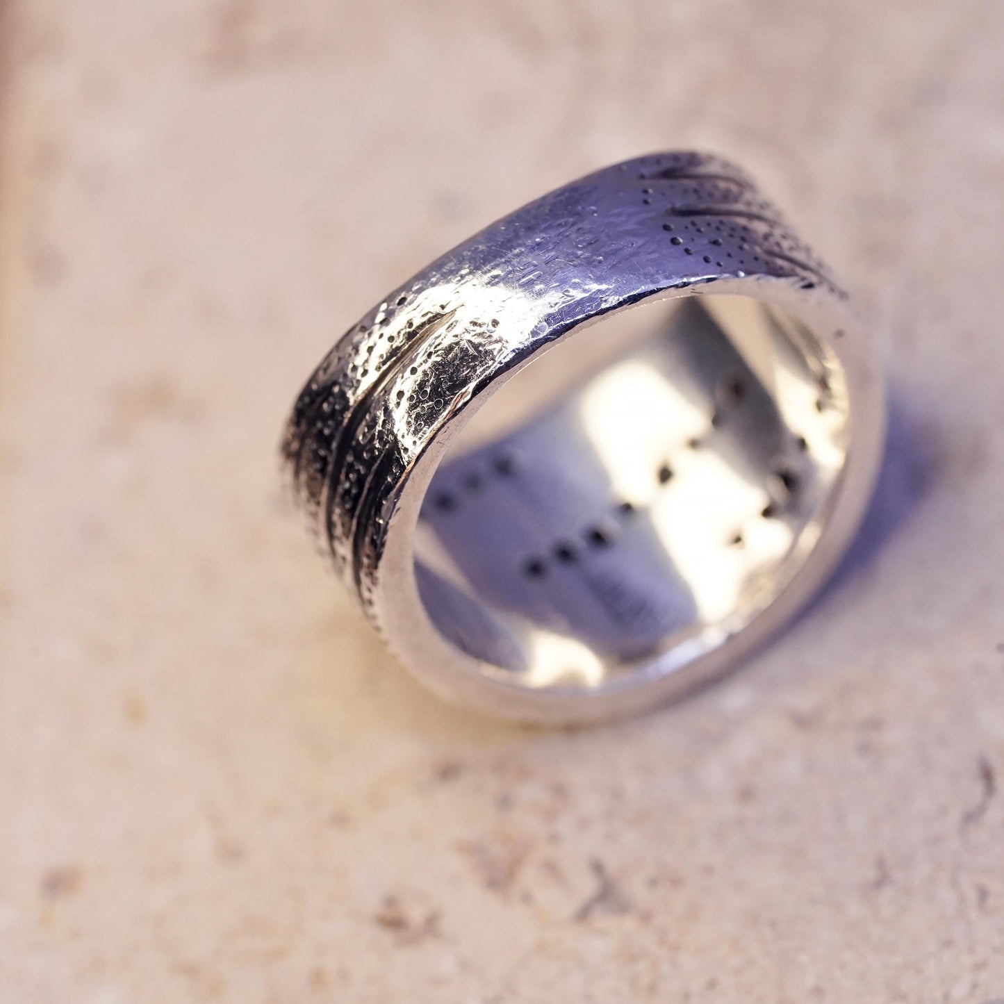 Size 7.25, Silpada Ring R2035 Sterling Silver Cubic Zirconia CZ 925 Modern ring