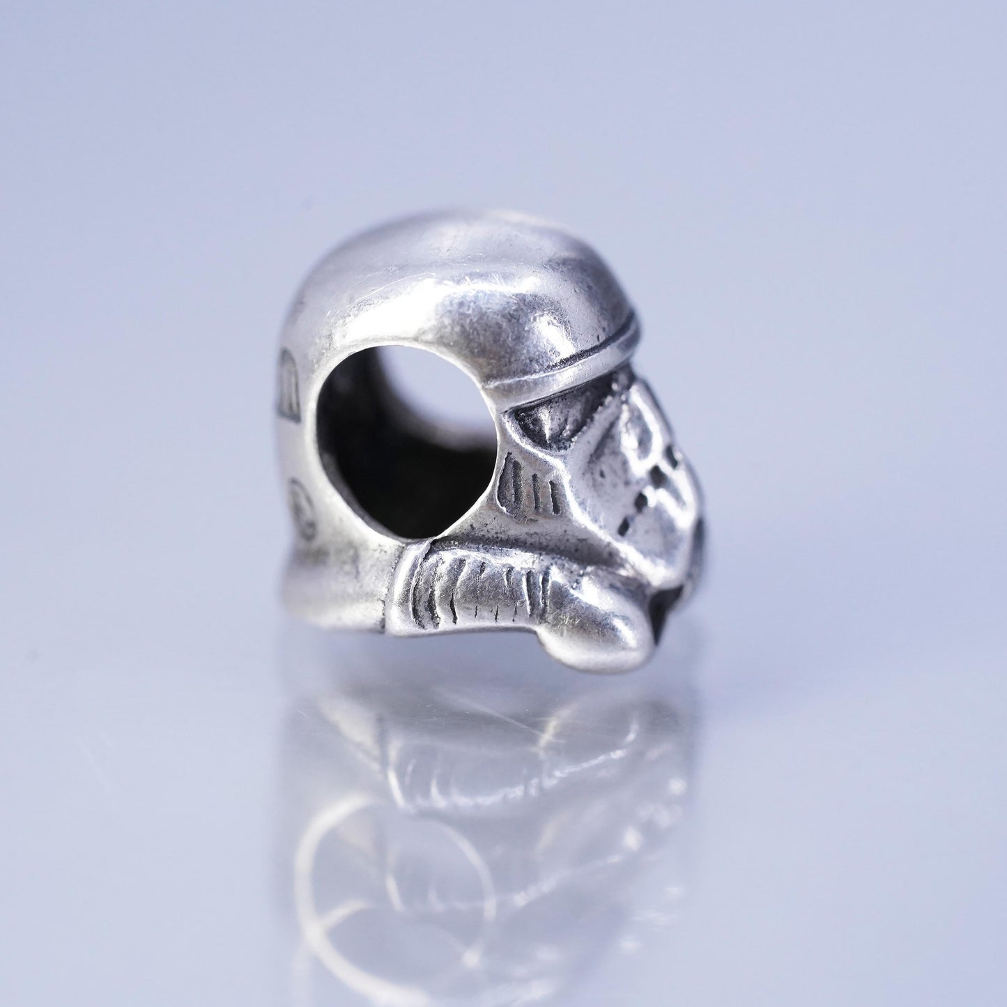 sterling silver 925 Star Wars The Black Series Imperial Stormtrooper Helmet