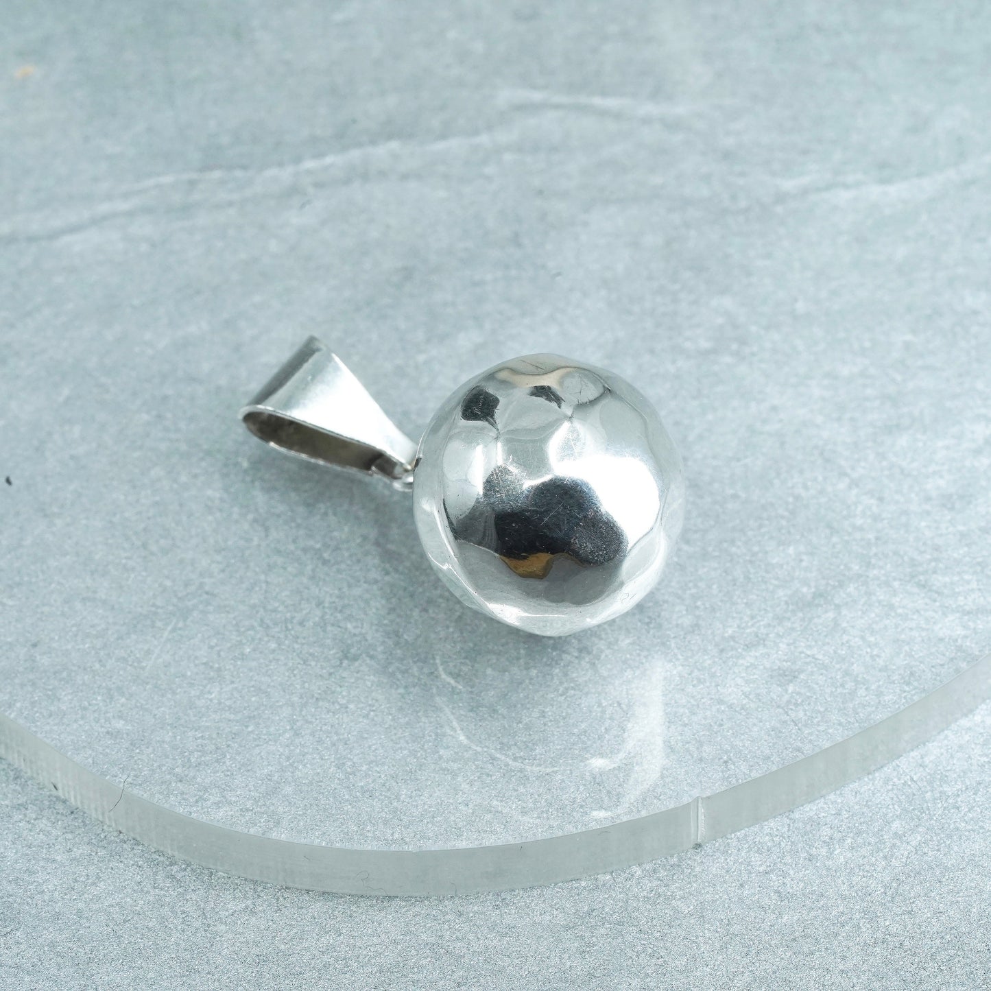 Vintage Mexico Sterling 925 silver chime harmony ball, 925 bell