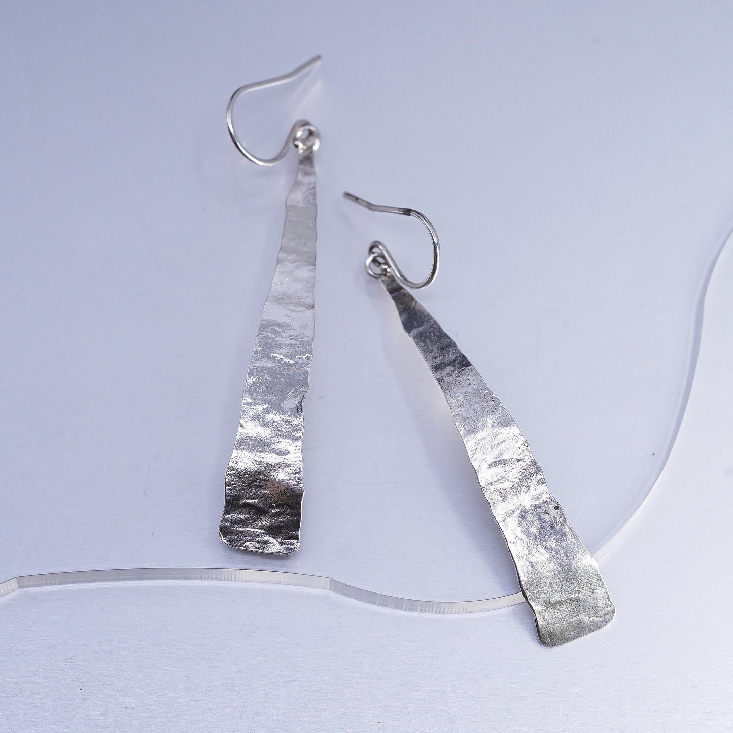 Silpada 925 Sterling Silver Winding River Textured Earrings W3141 Easy to wear