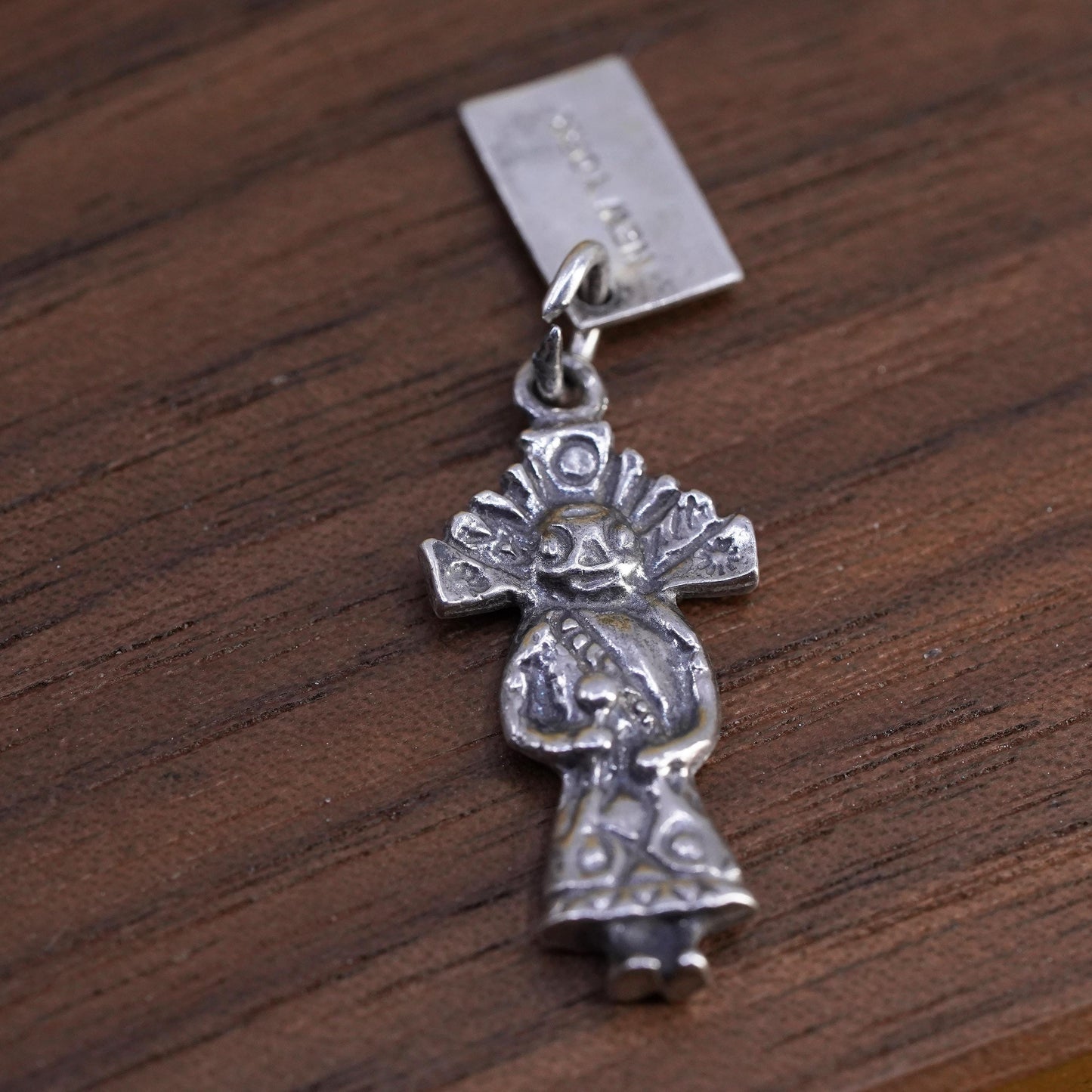 Native American Sterling 925 Silver New York Souvenir Dutch Girl Charm