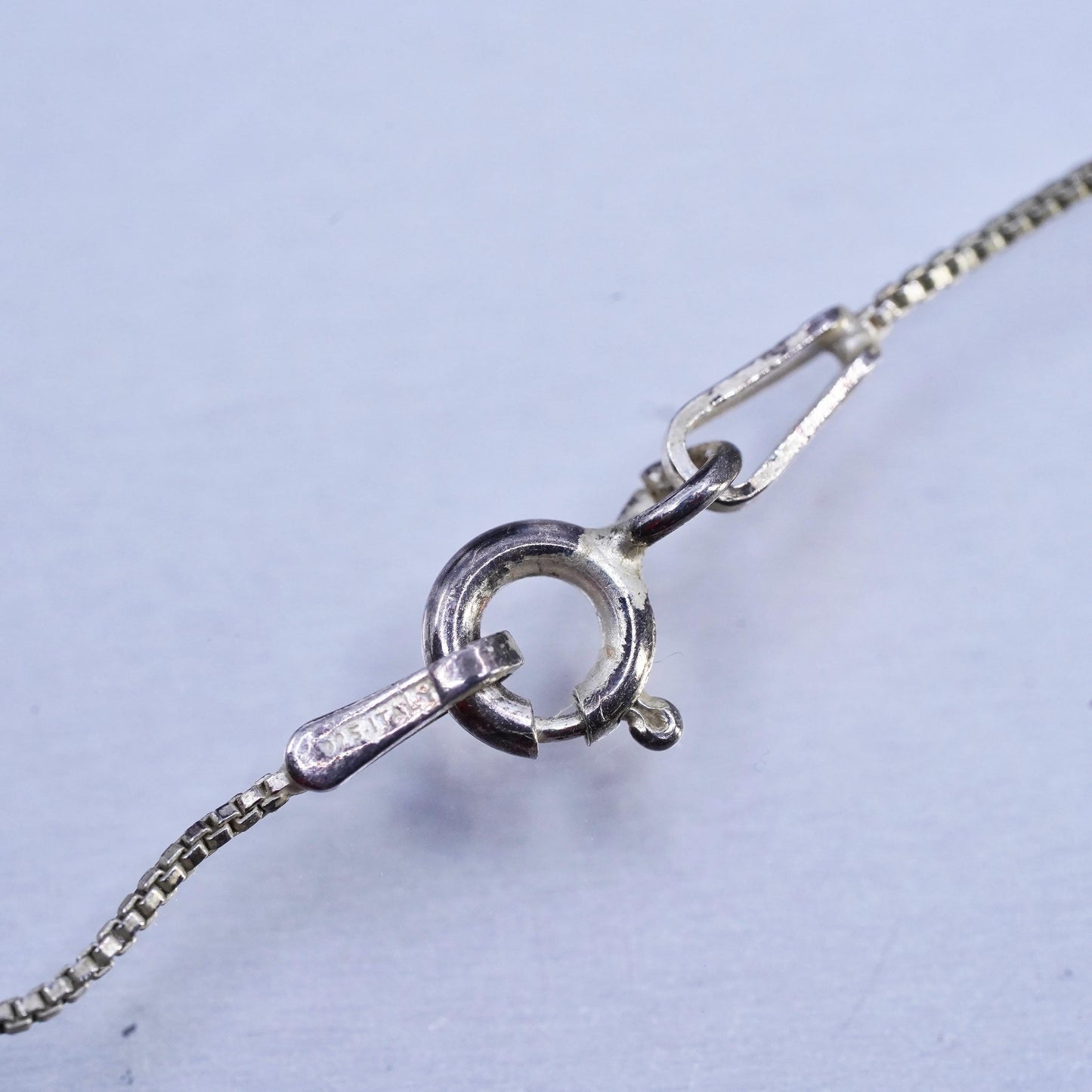 18", Sterling 925 silver pendant necklace circle heart pendant sisters friends