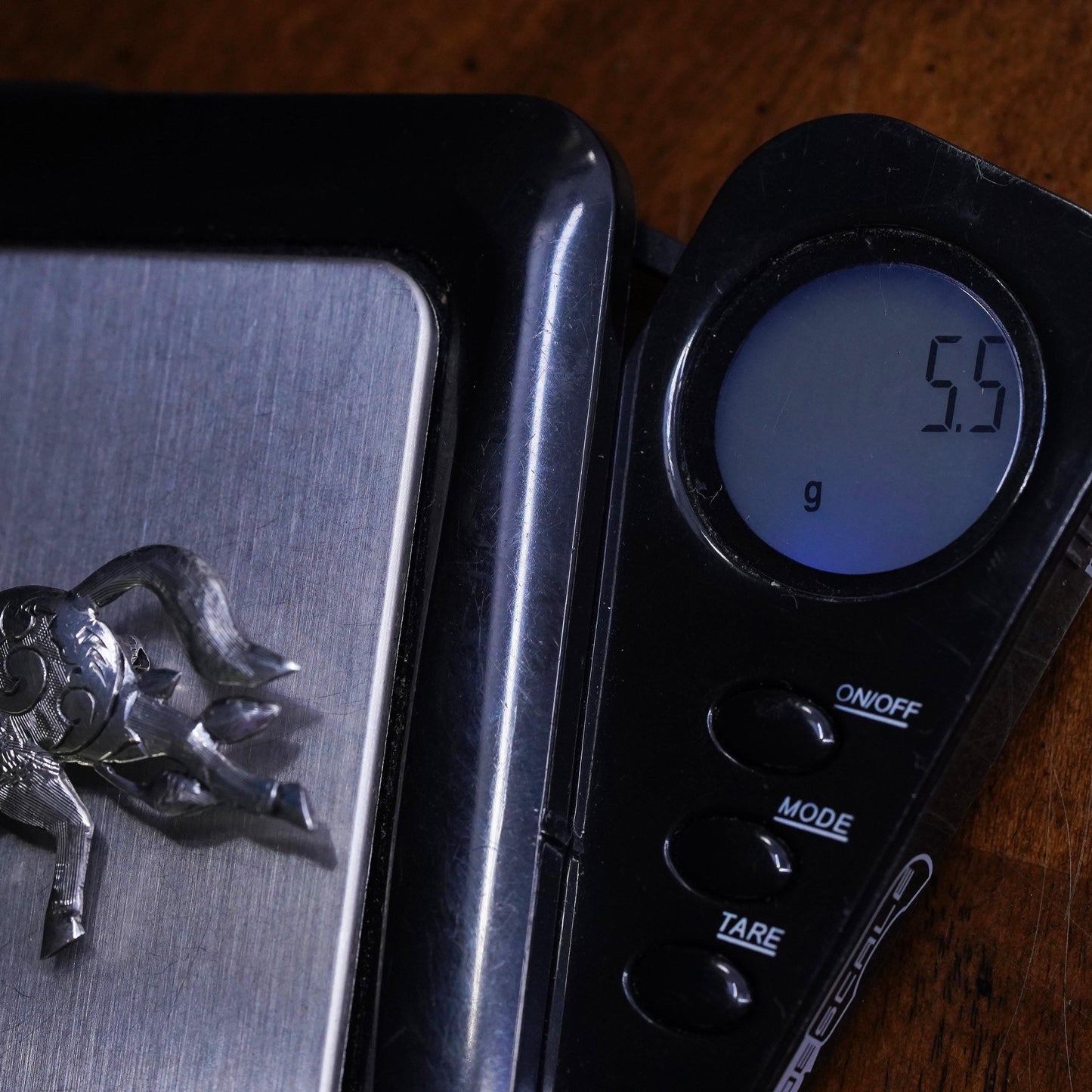 Vintage Siam sterling silver handmade brooch, 925 horse pin