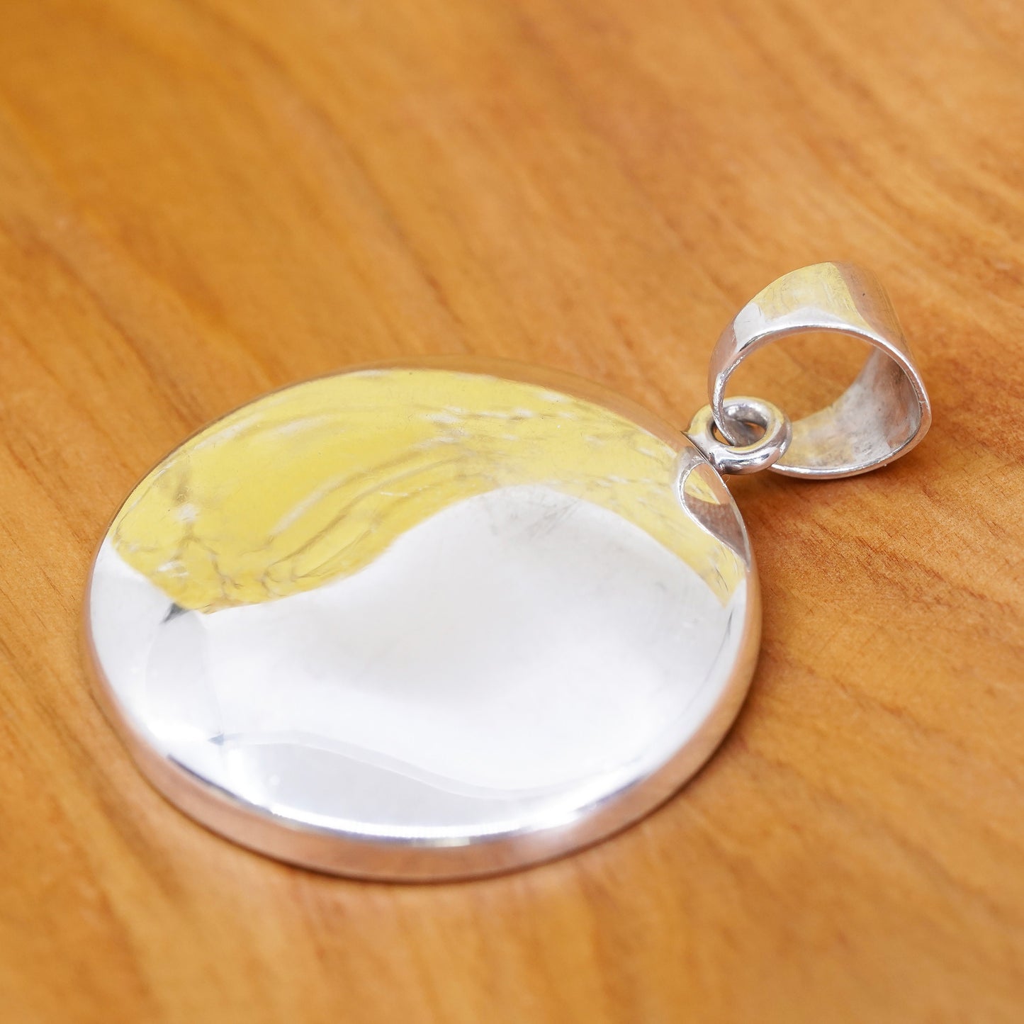 Vintage silpada Sterling silver pendant, Silpada 925 Modern Circle Pendant