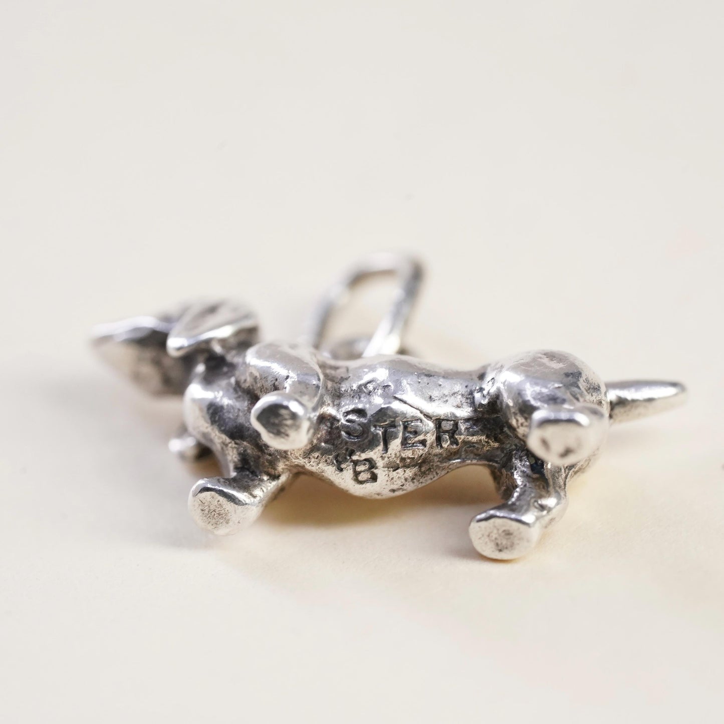Sterling Silver Dachshund Charm Wiener Dog Pendant Sausage Dog Doxie Jewelry
