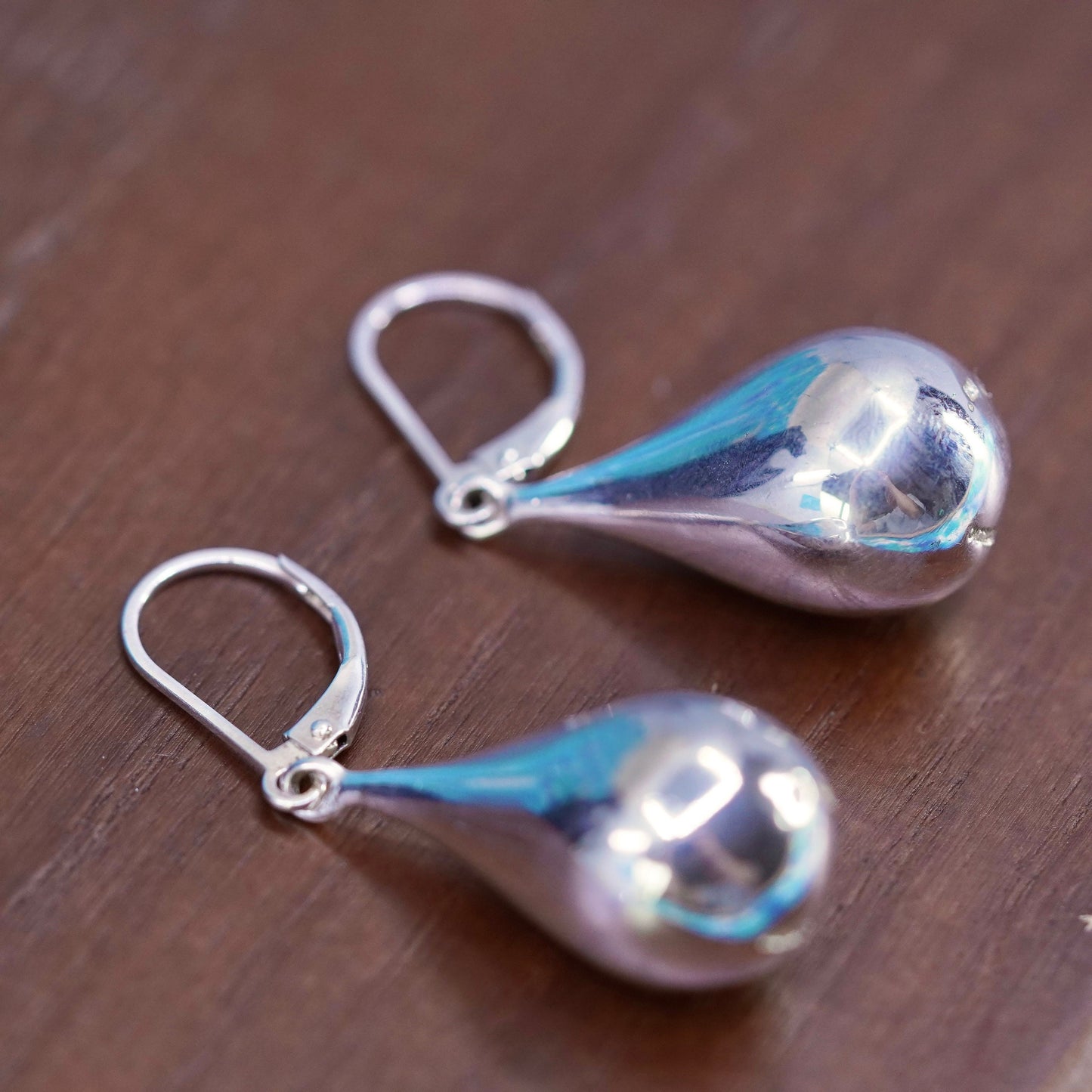 vintage Robert Lee Morris Studio Sterling silver handmade earrings 925 teardrop