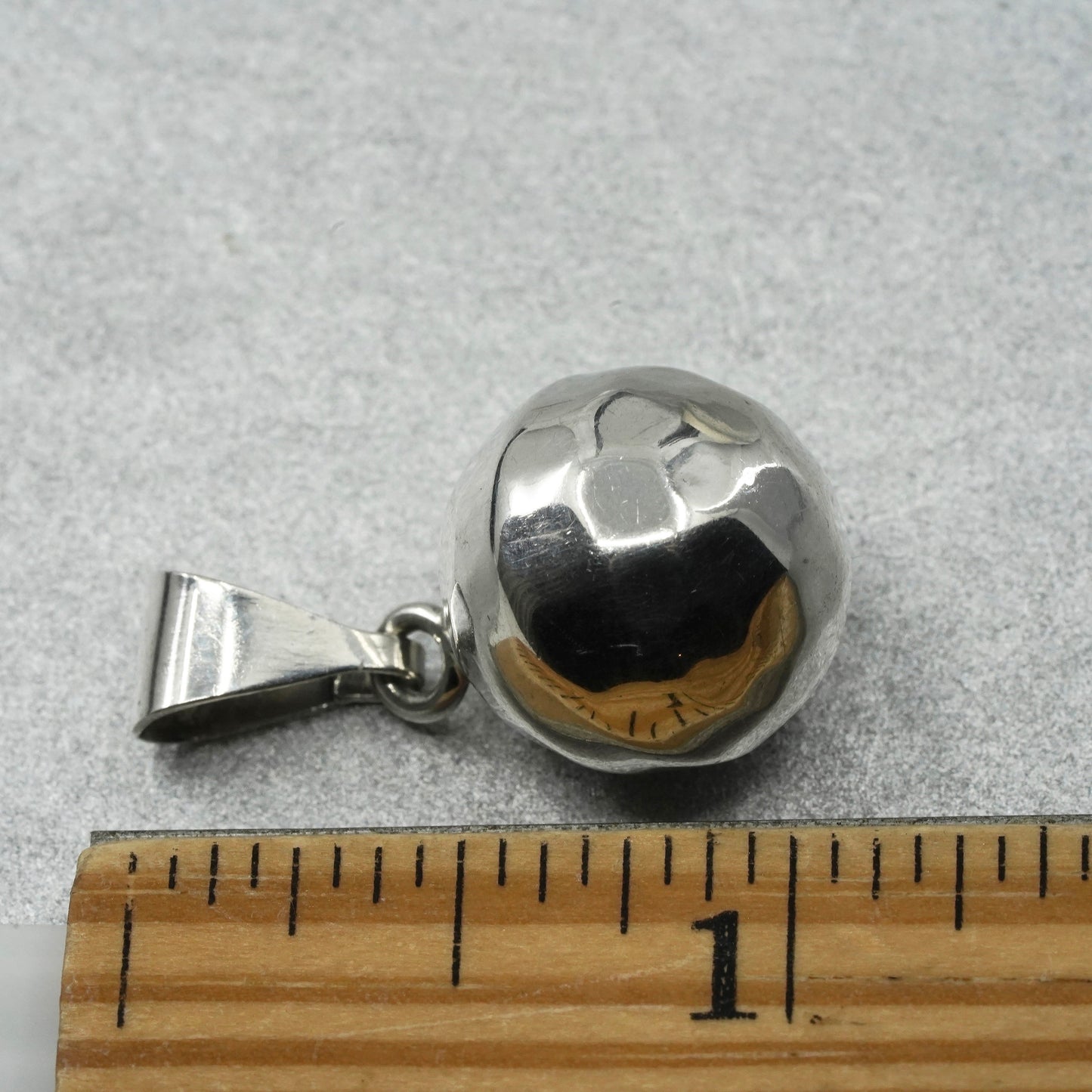 Vintage Mexico Sterling 925 silver chime harmony ball, 925 bell