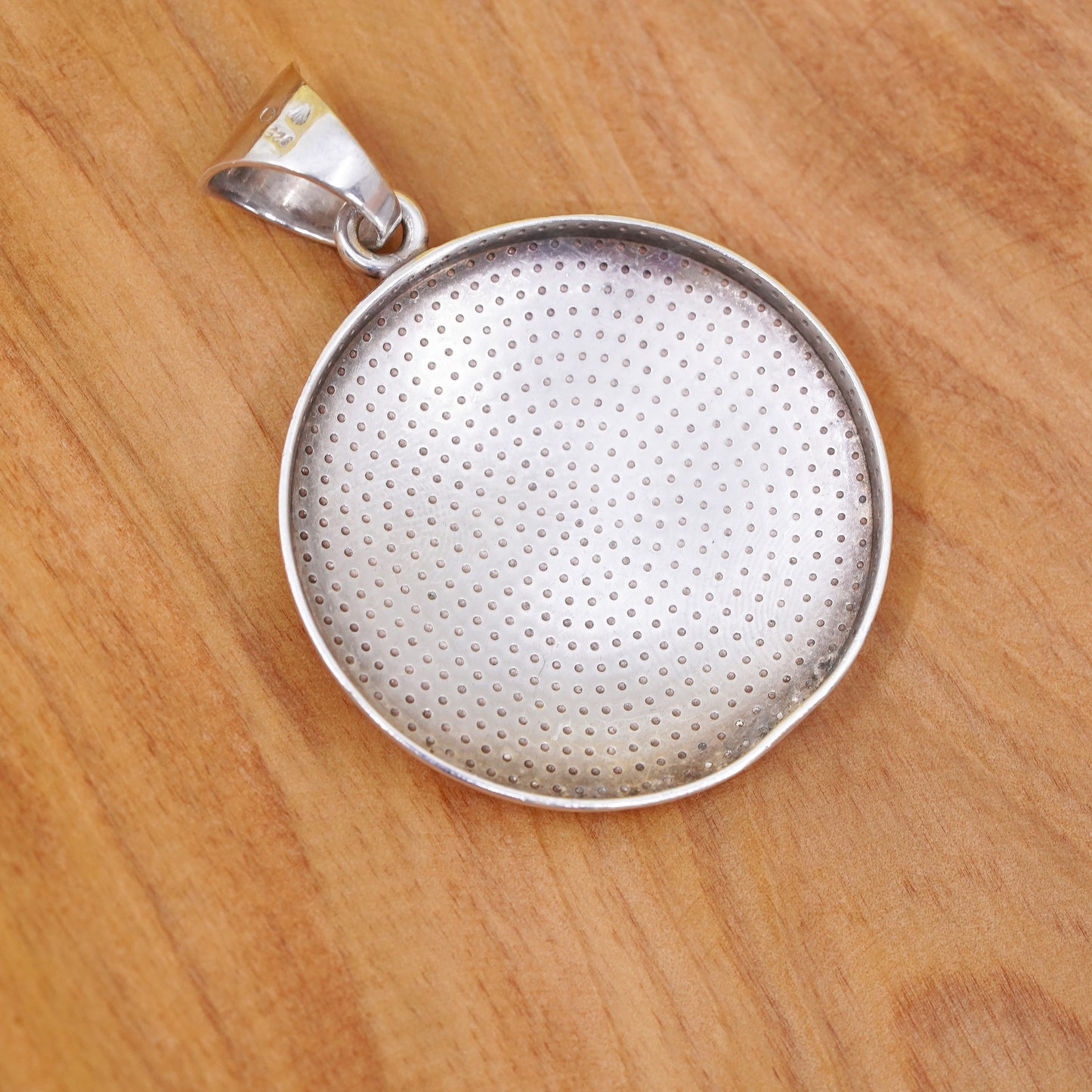 Vintage silpada Sterling silver pendant, Silpada 925 Modern Circle Pendant