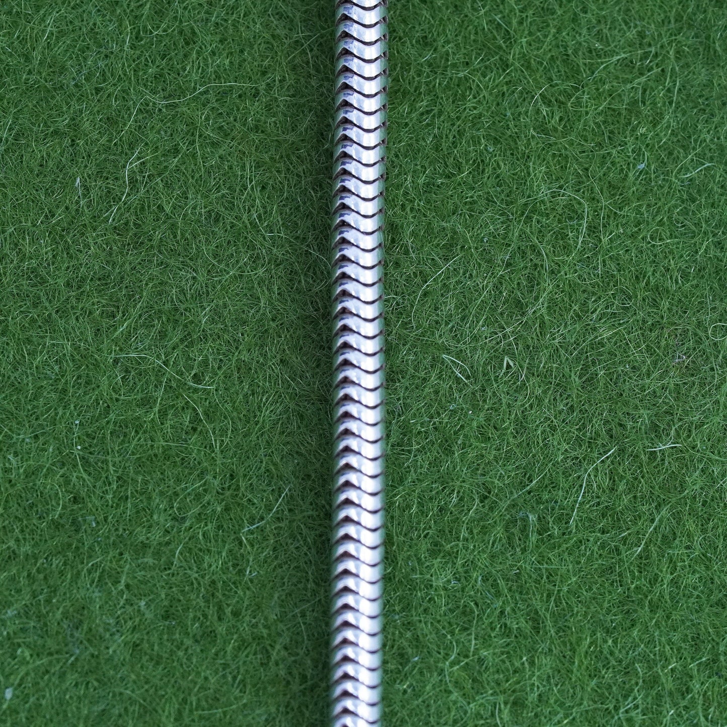 20”, 2mm, Vintage sterling silver snake chain, fine Italy 925 necklace