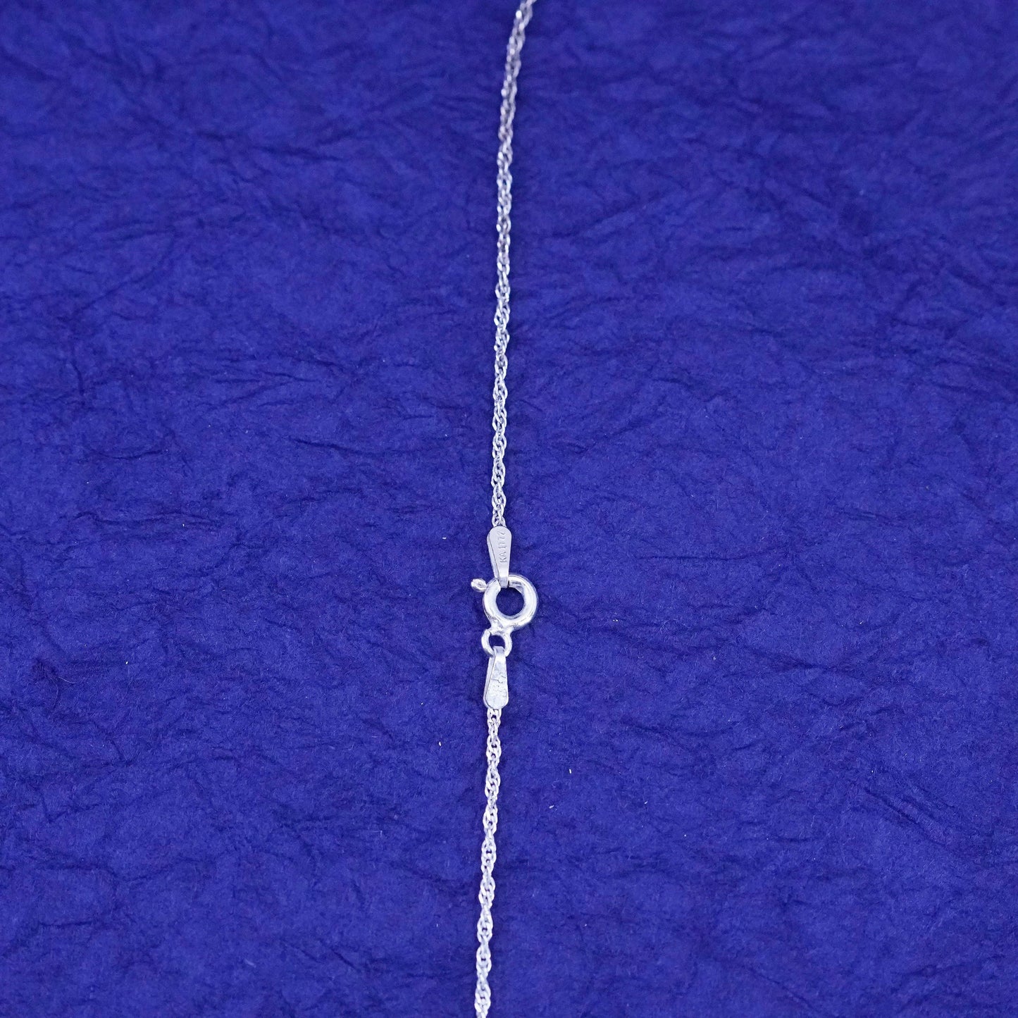 24”, 1.6mm, Sterling 925 silver handmade necklace, 925 twisted curb link chain