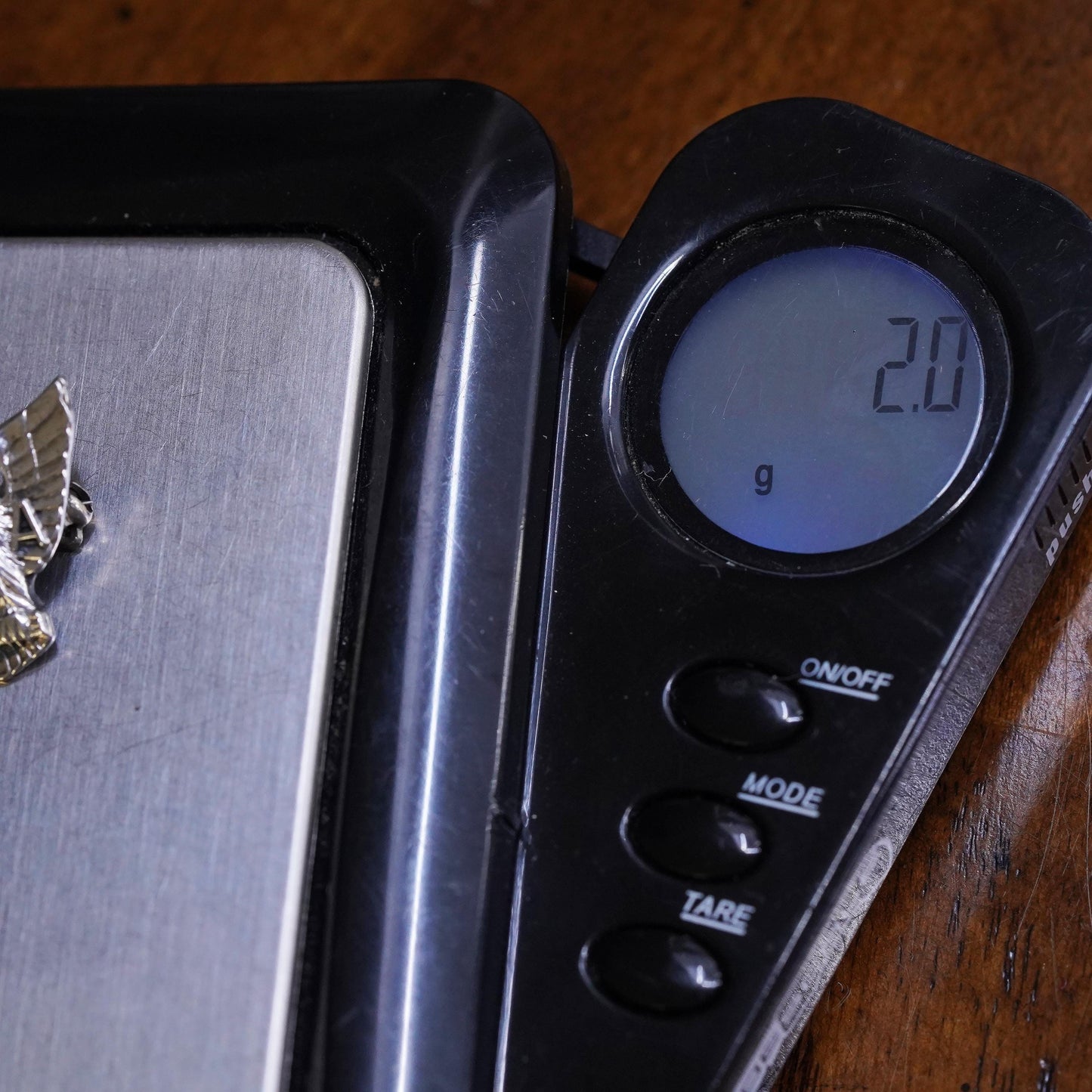 Vintage Sterling 925 silver BSA eagle brooch pin, stamped Sterling