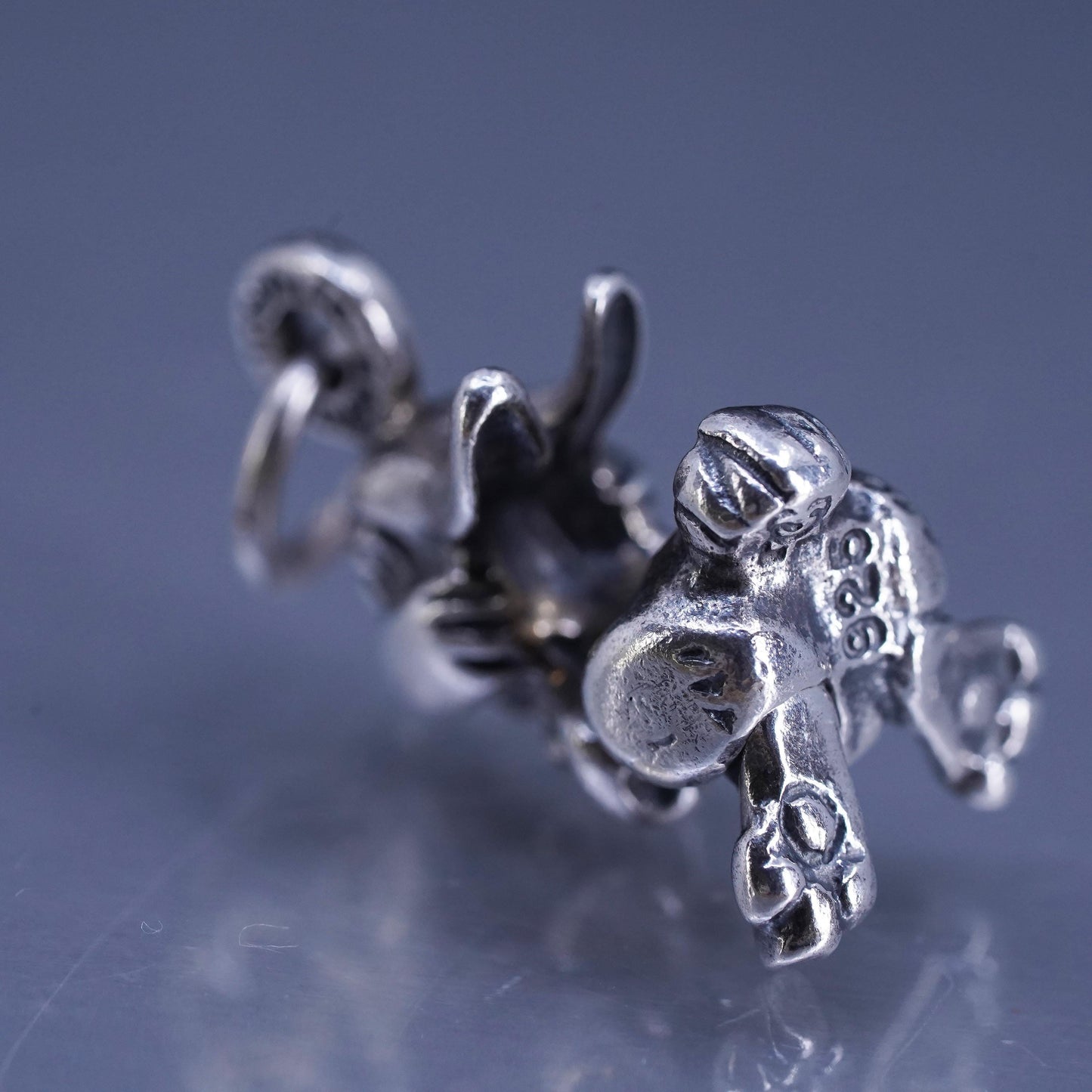 Jaq Disney Limited Edition Sterling Silver 925 Charm Pendant 3D bunny Thumper