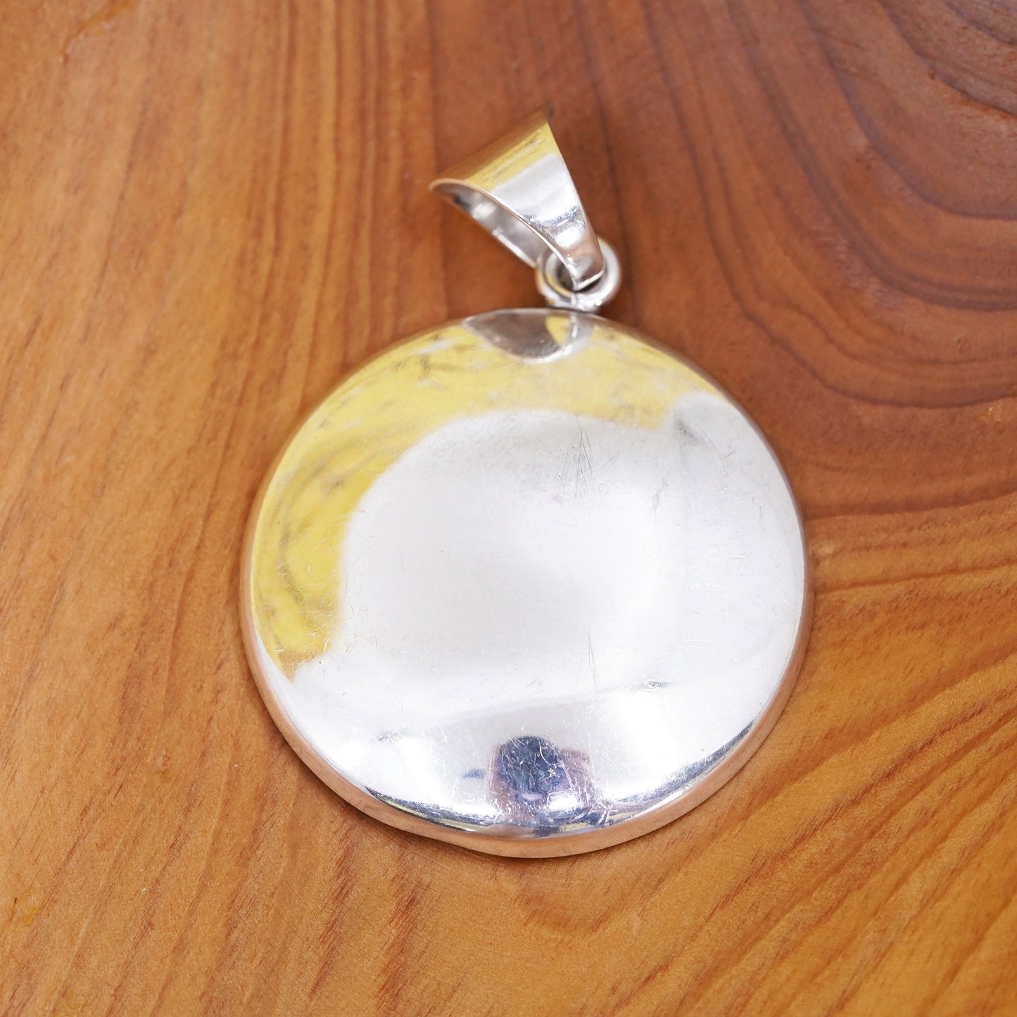 Vintage silpada Sterling silver pendant, Silpada 925 Modern Circle Pendant