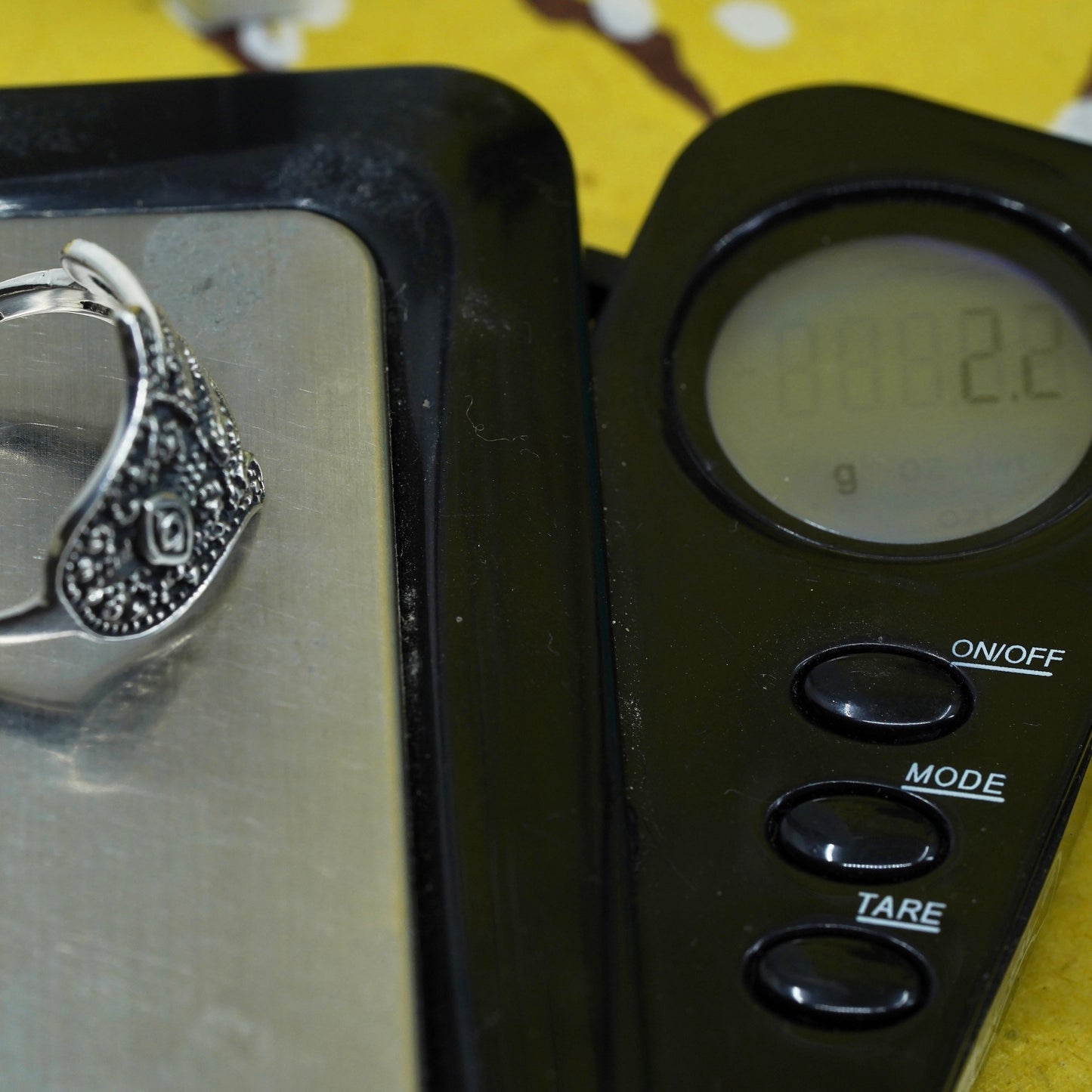 Size 7, Sterling silver ring, 925 filigree protection hand, The Hamsa symbol