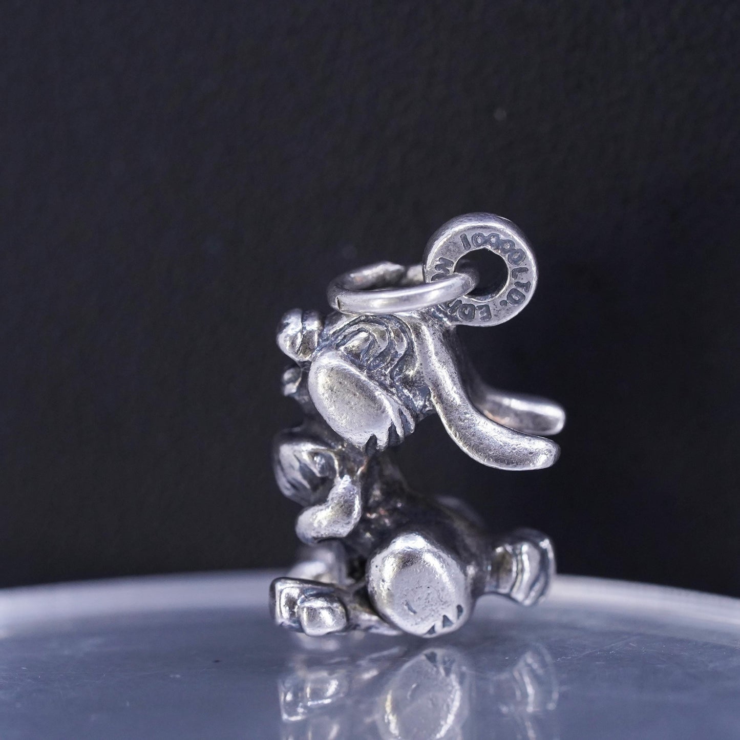 Jaq Disney Limited Edition Sterling Silver 925 Charm Pendant 3D bunny Thumper