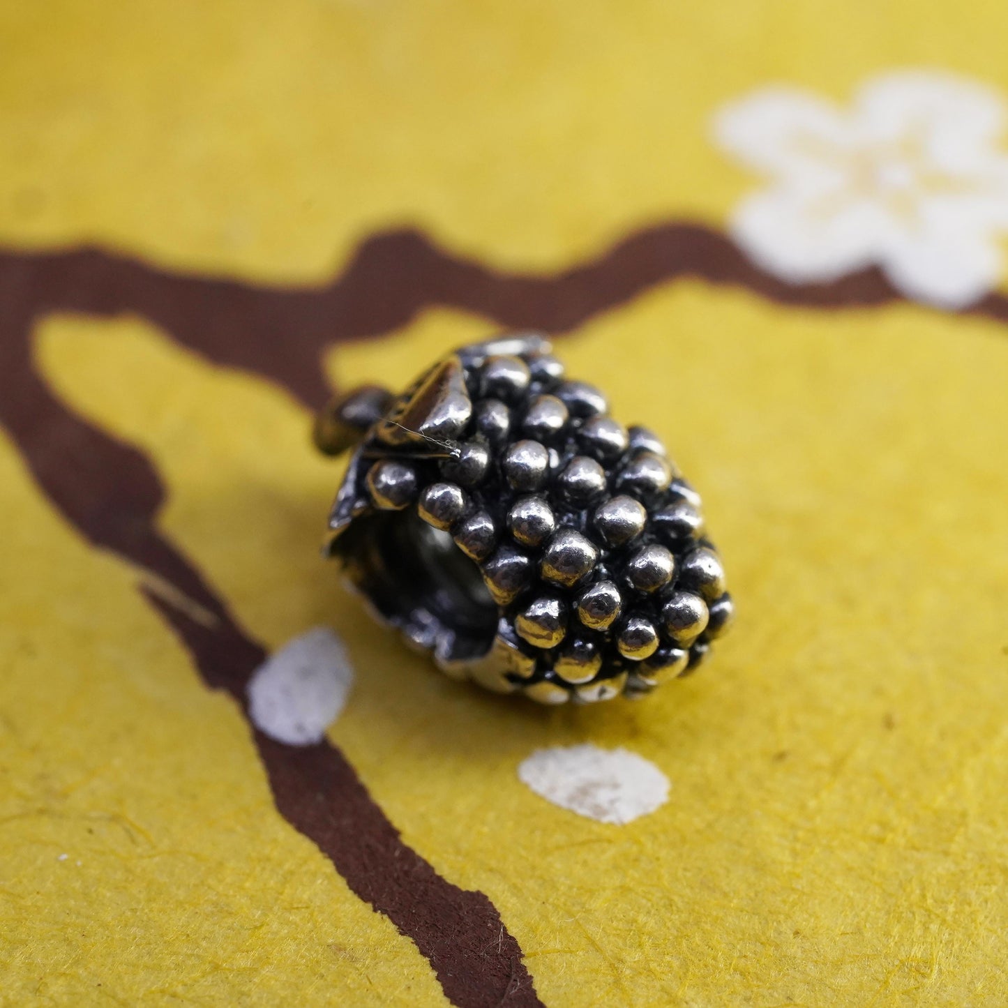 VTG MA Michael Anthony Italian 925 Sterling Silver handmade strawberry charm