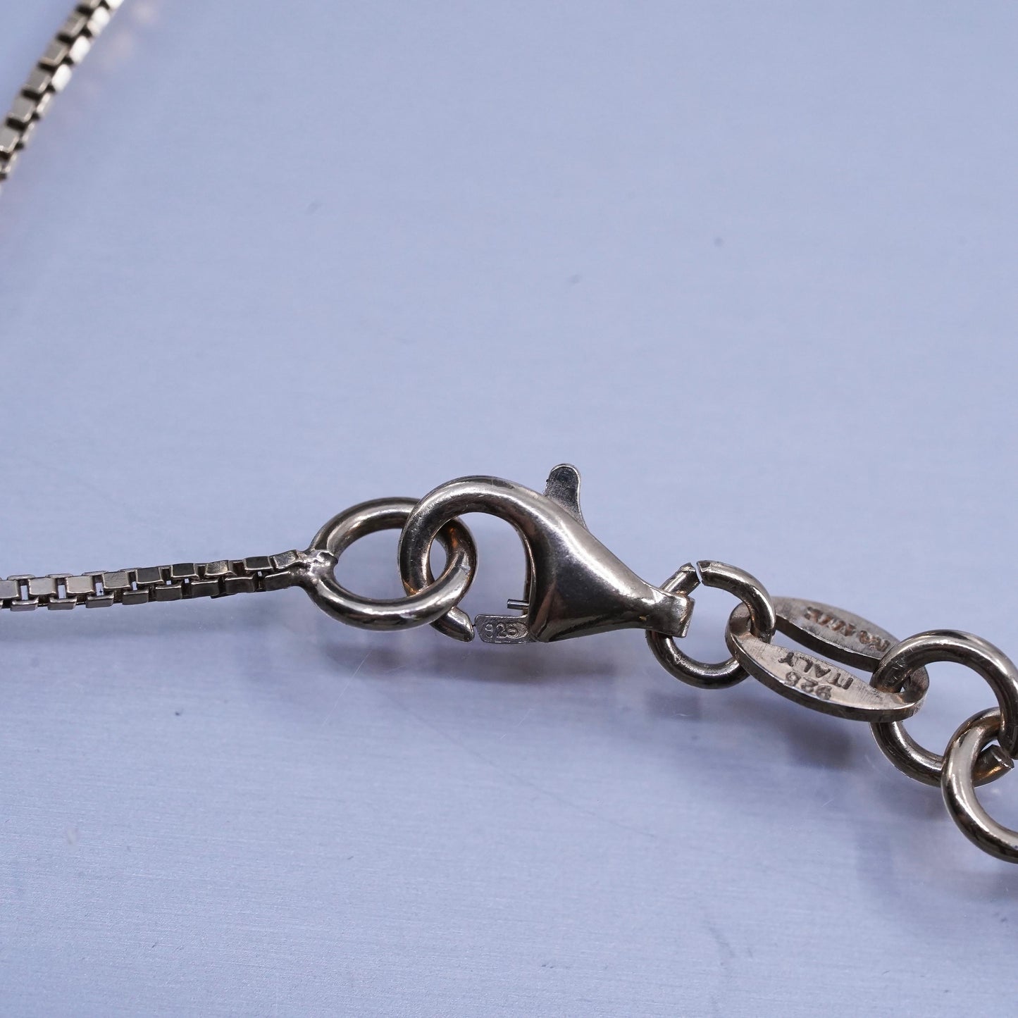 16”, vermeil gold Sterling 925 silver chain necklace hammered circle pendant