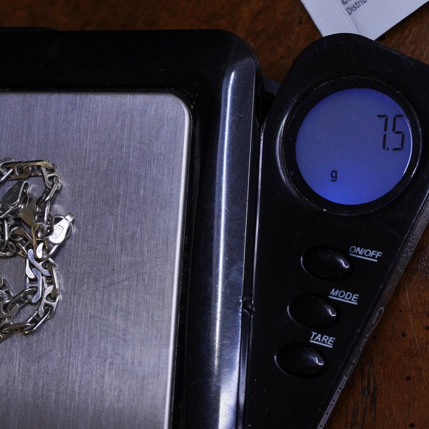 18", 3mm, Sterling silver anchor marine chain, Italy 925 necklace