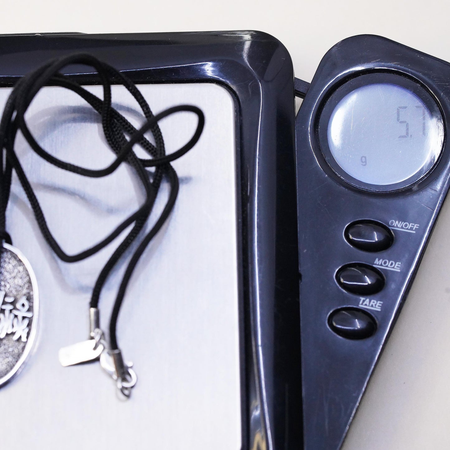 18”, BJ Sterling Silver 925 Blessing Pendant Necklace, Prosperity coin Pendant