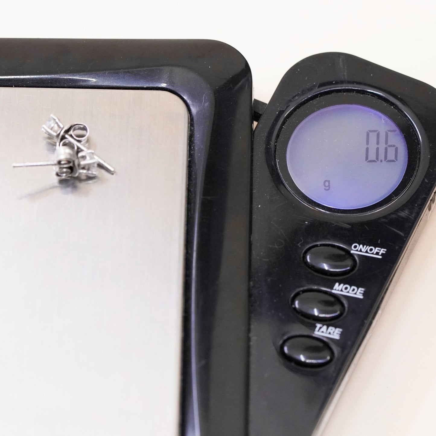 3mm, Vintage sterling 925 silver cz studs, minimalist earrings