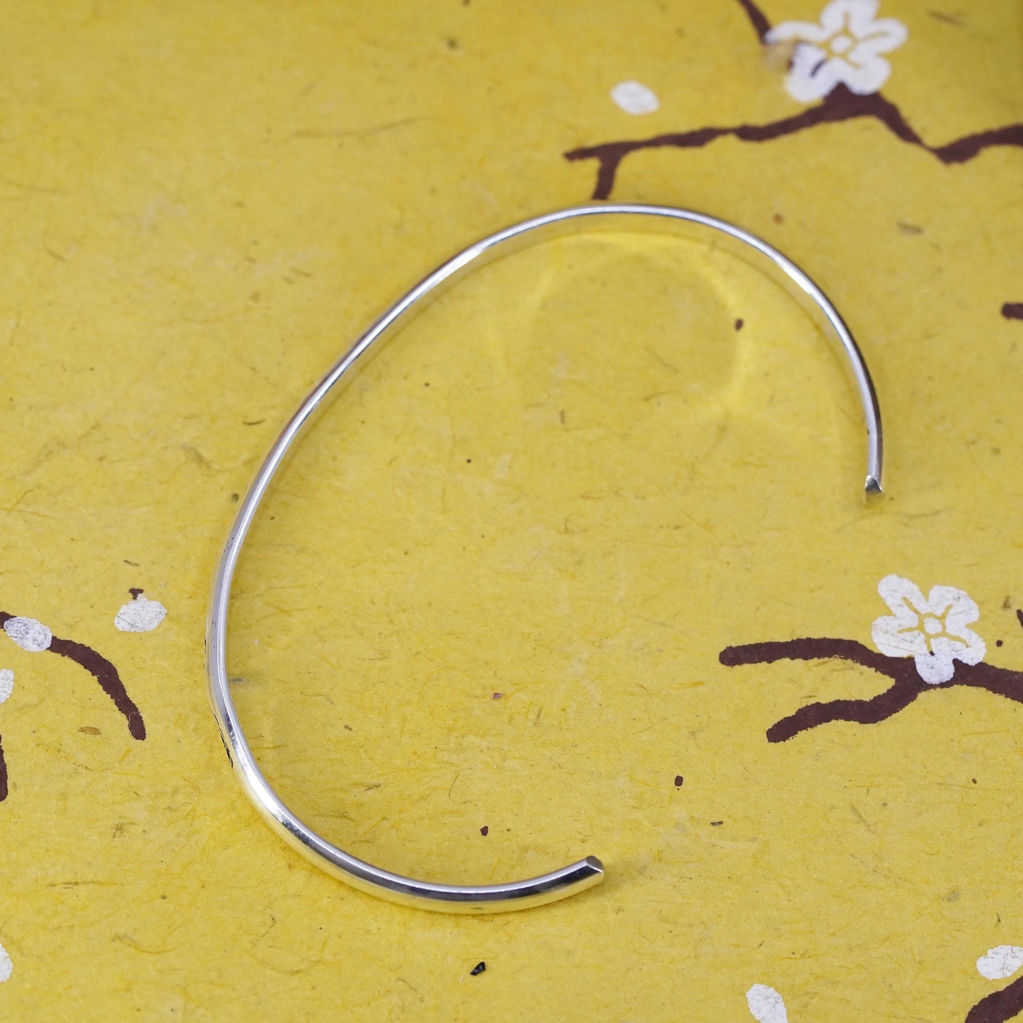 7", Vintage Arnold Maloney Sterling silver bracelet, southwestern 925 cuff