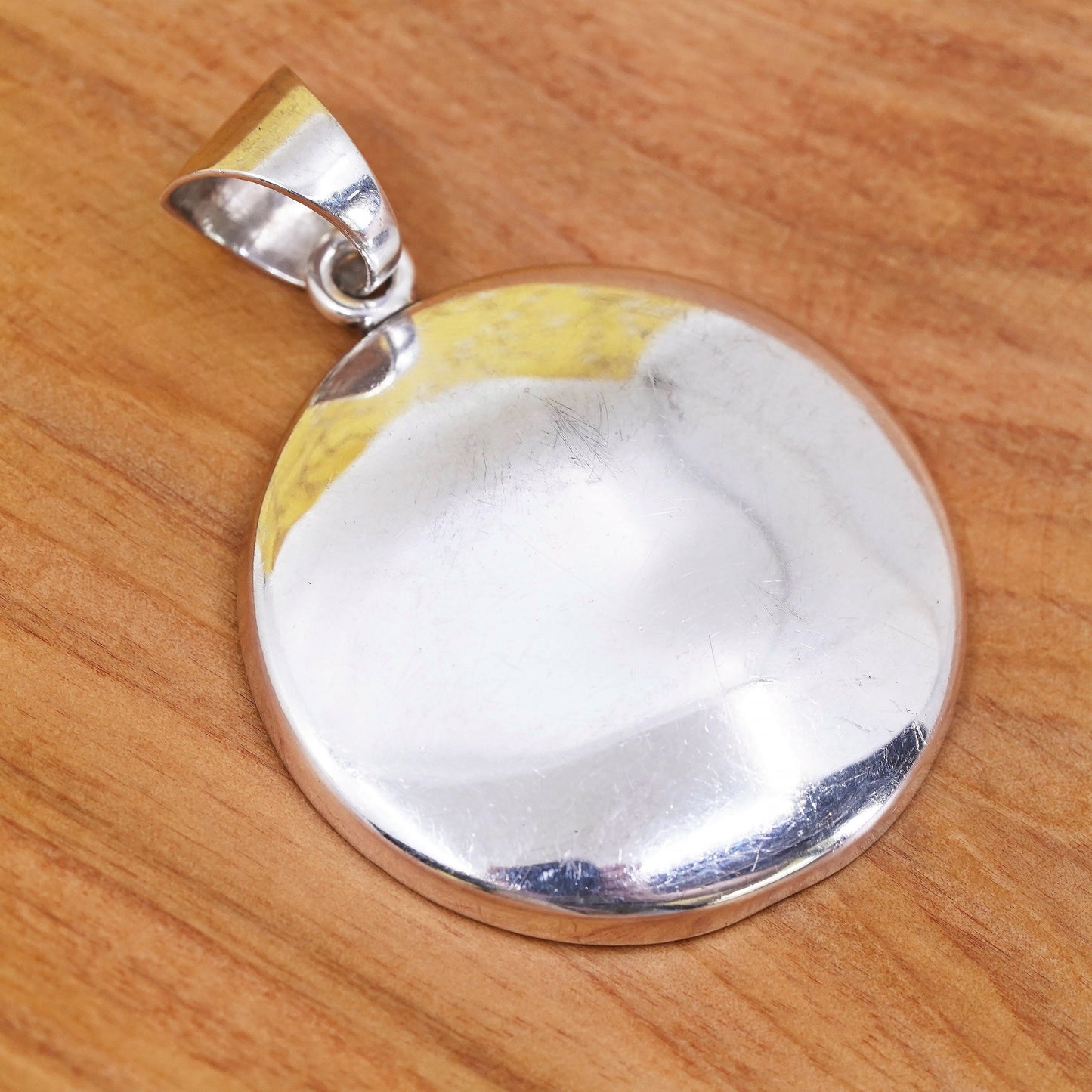 Vintage silpada Sterling silver pendant, Silpada 925 Modern Circle Pendant